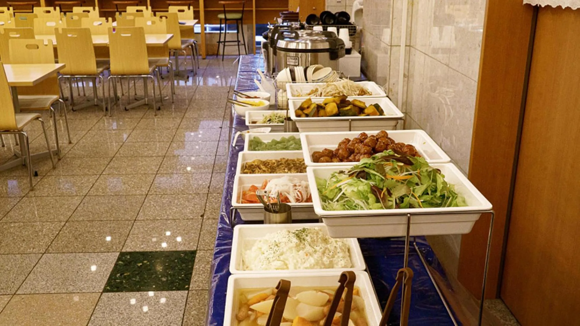 Buffet breakfast in Toyoko Inn Sendai Nishi-guchi Hirose-dori