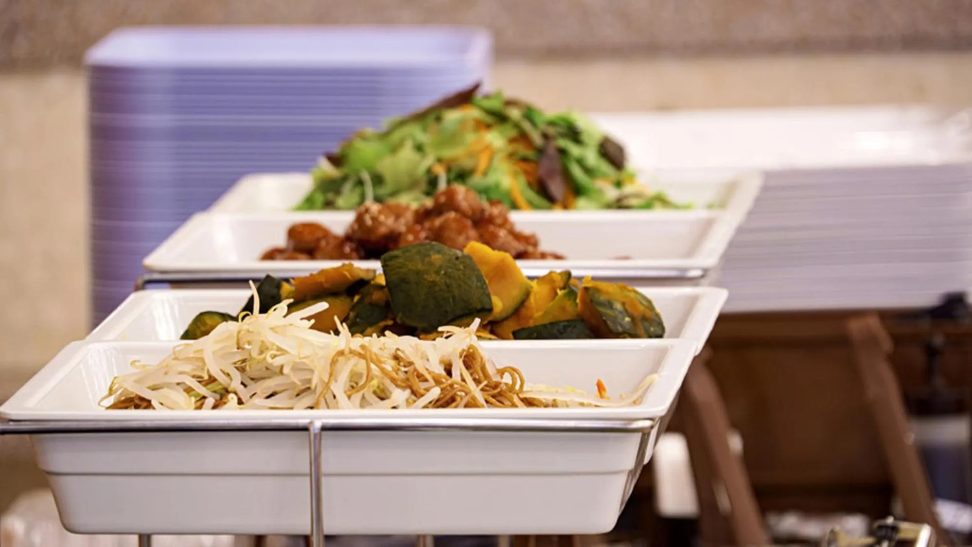 Buffet breakfast in Toyoko Inn Sendai Nishi-guchi Hirose-dori