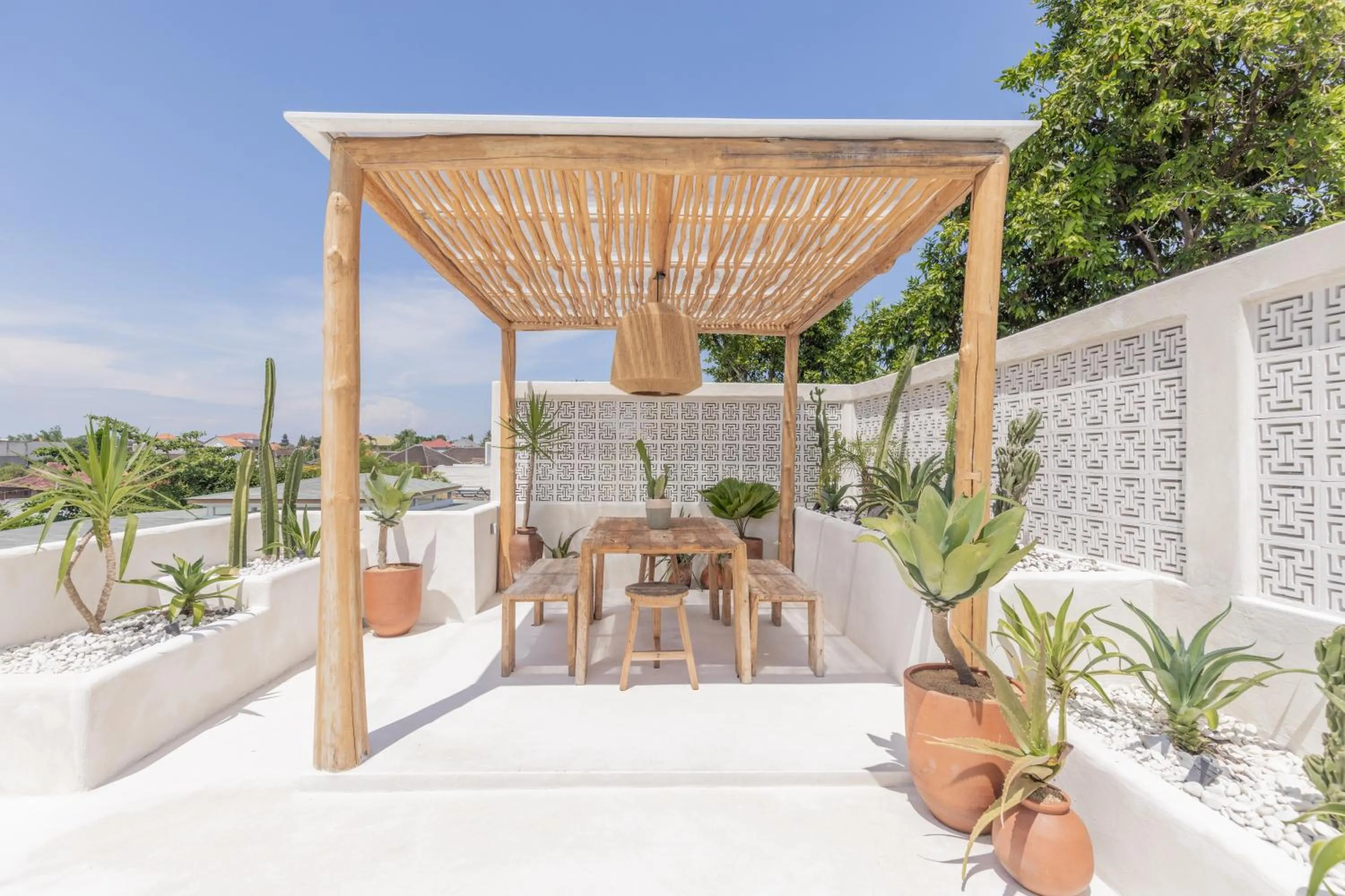 Dining area in YUCCA villas