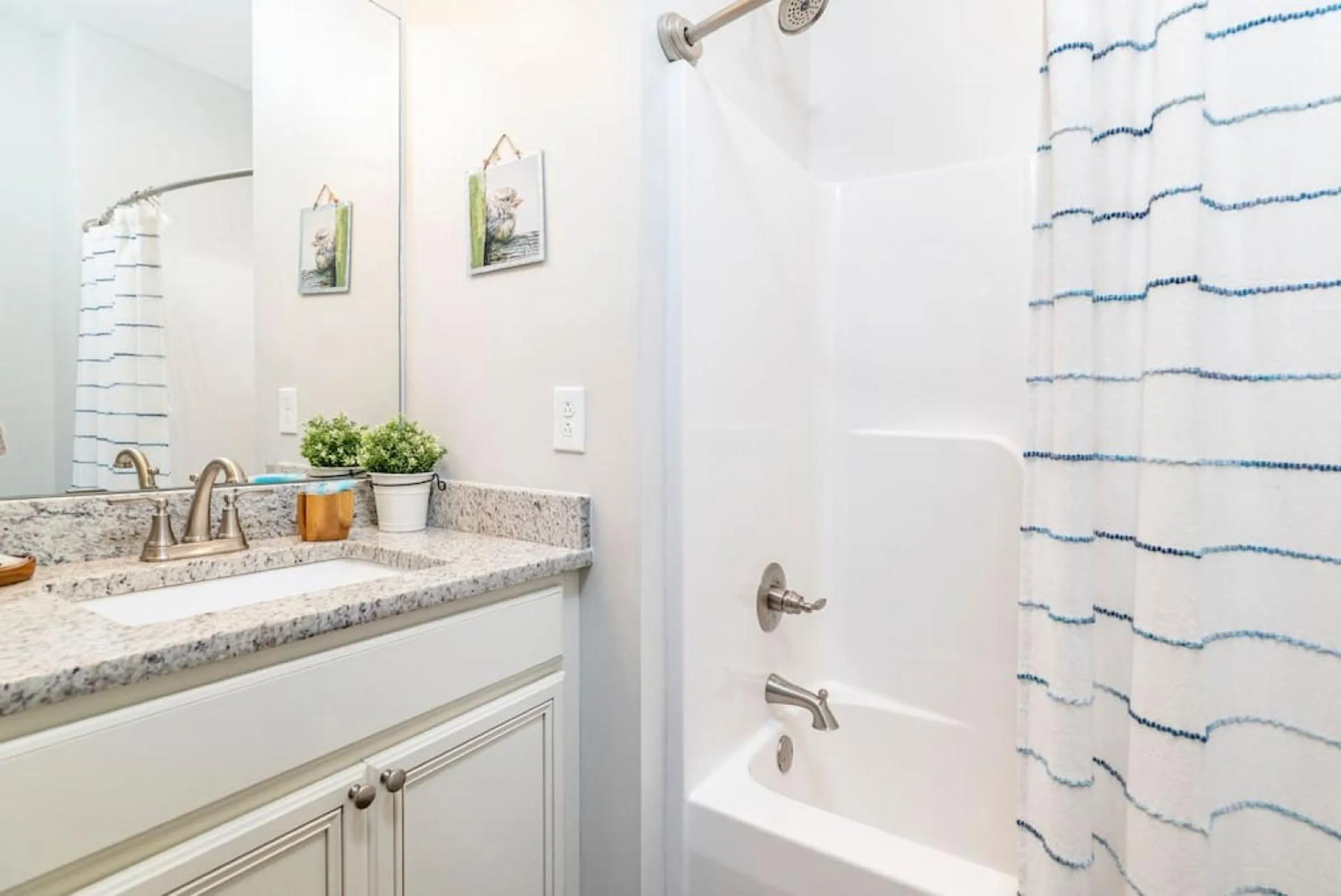 Bathroom in Elegant Cades Cove Condo with Community Pool