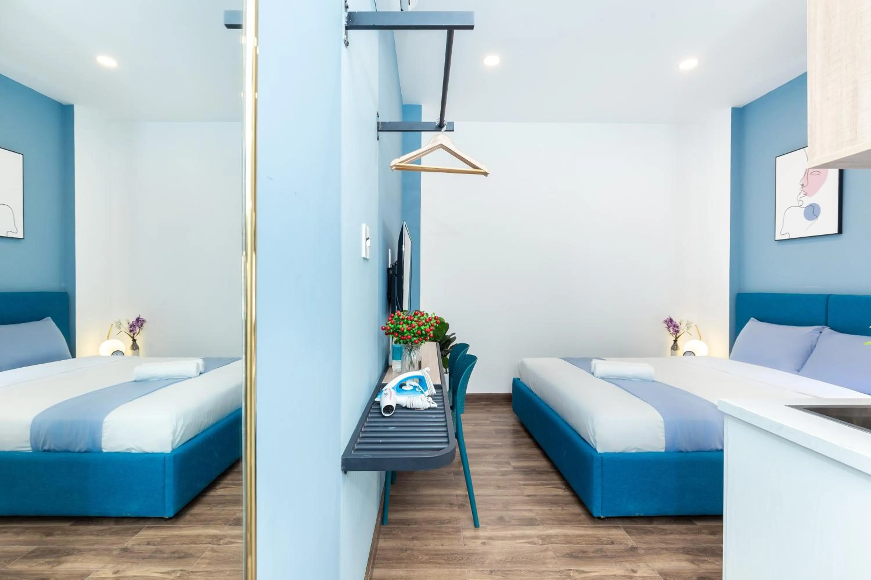 Bedroom in Cozrum Homes Greena House