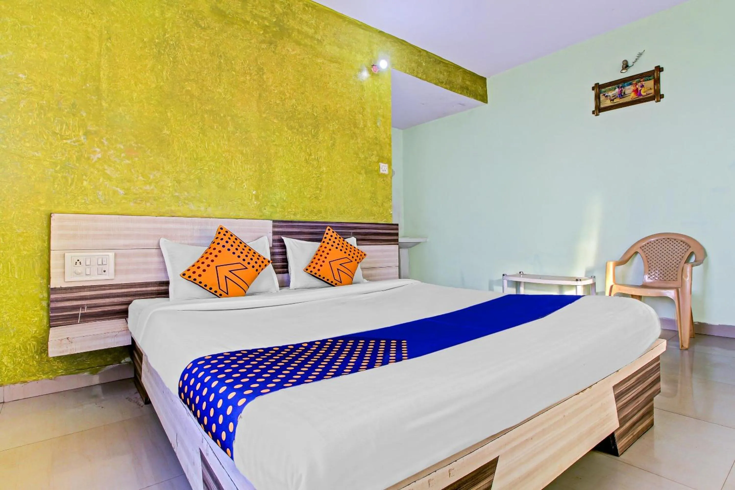 Bedroom, Bed in SPOT ON Shreekrupa