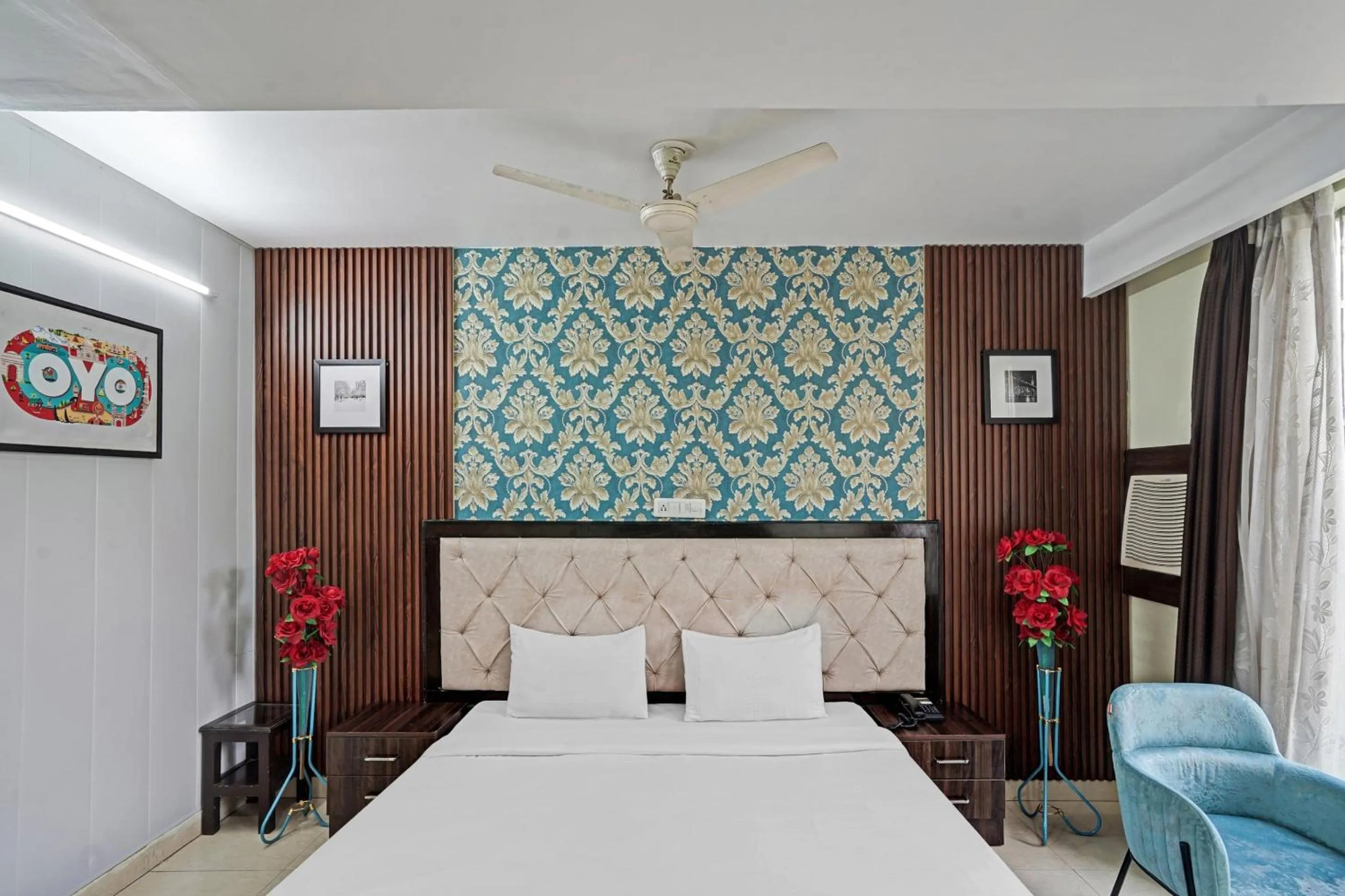 Bedroom in Palette - JPS Residency