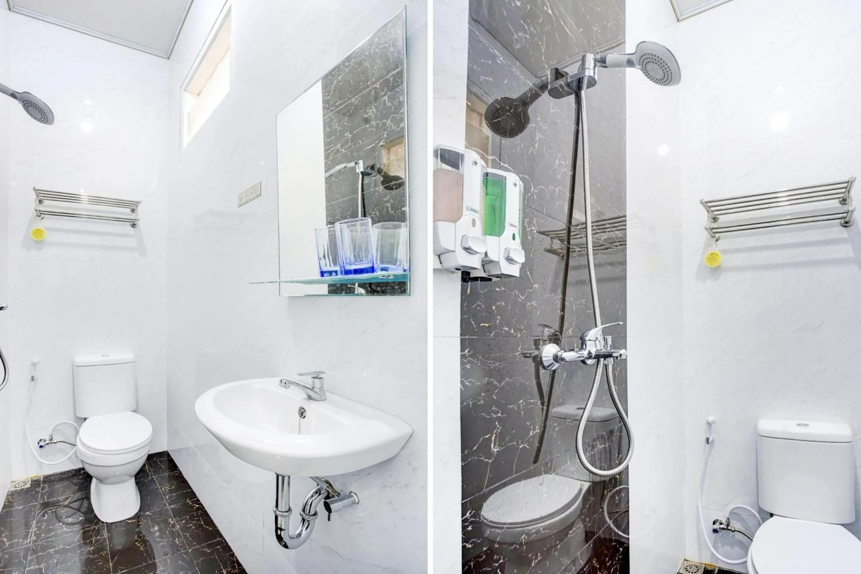 Bathroom in RedDoorz Plus Syariah near Exit Toll ITERA Lampung 2