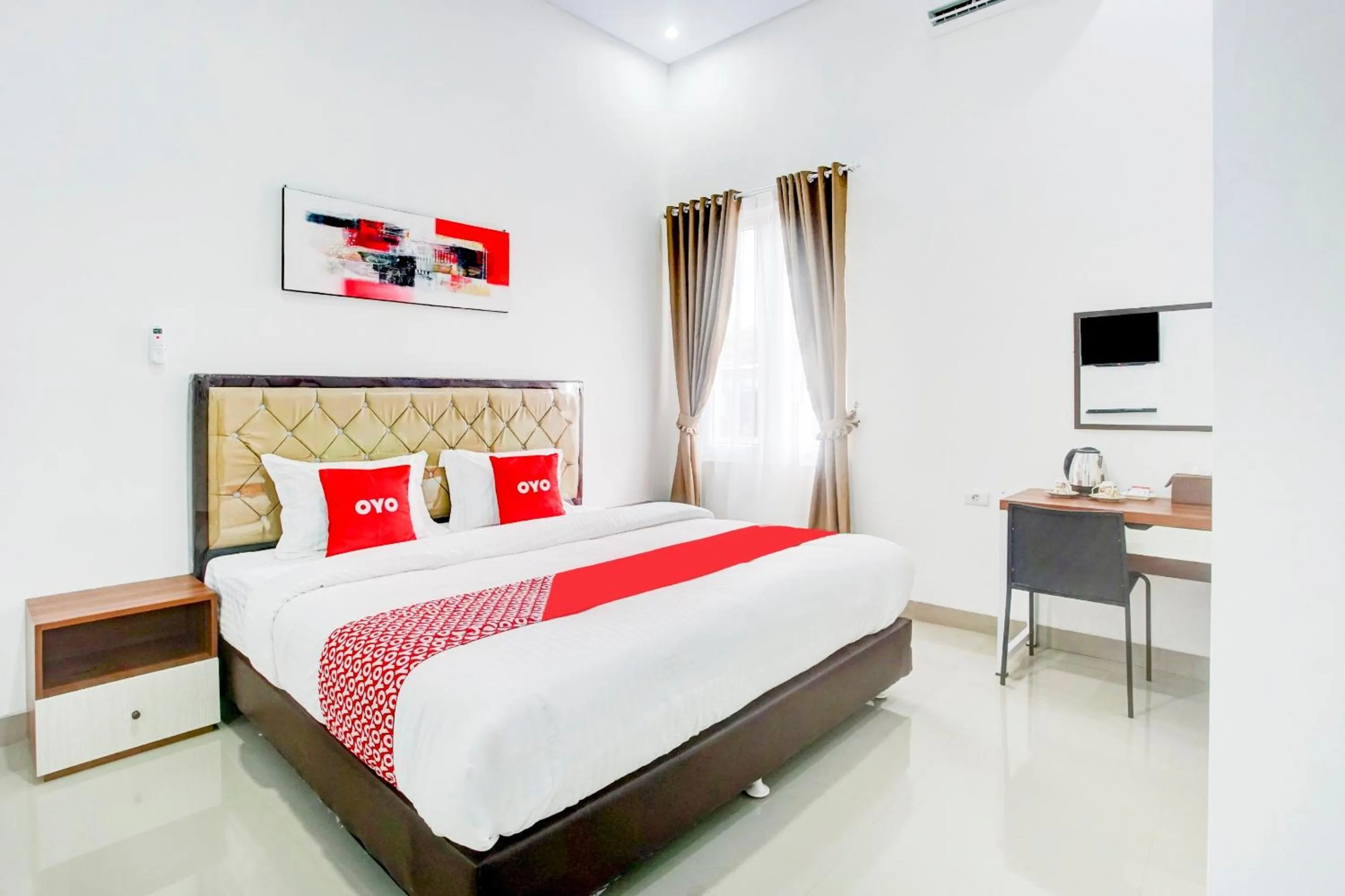 Bedroom, Bed in RedDoorz Plus Syariah near Exit Toll ITERA Lampung 2