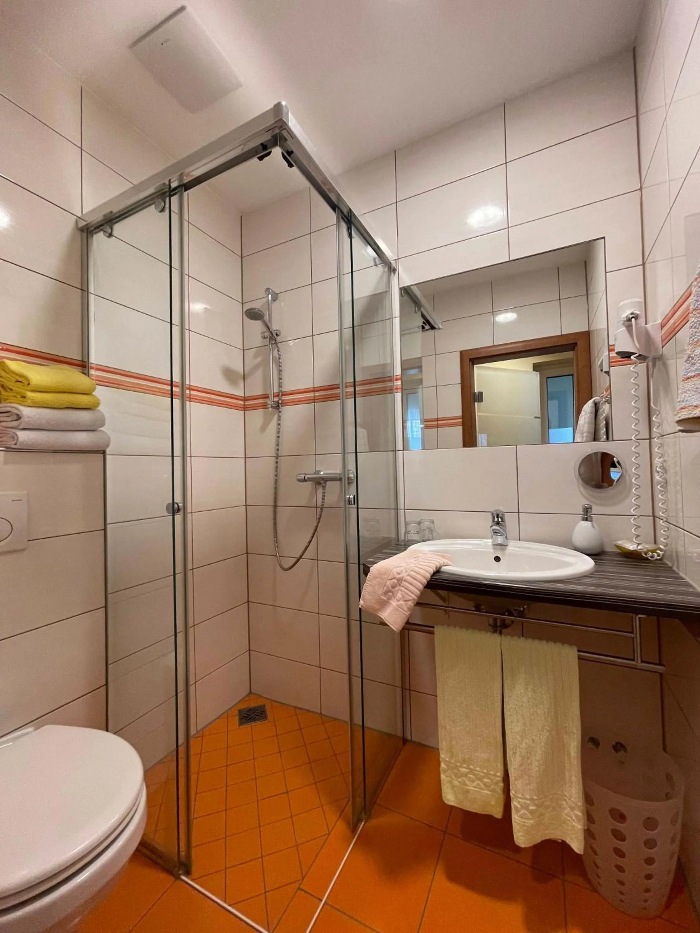 Shower in ROTHSEE Hotel