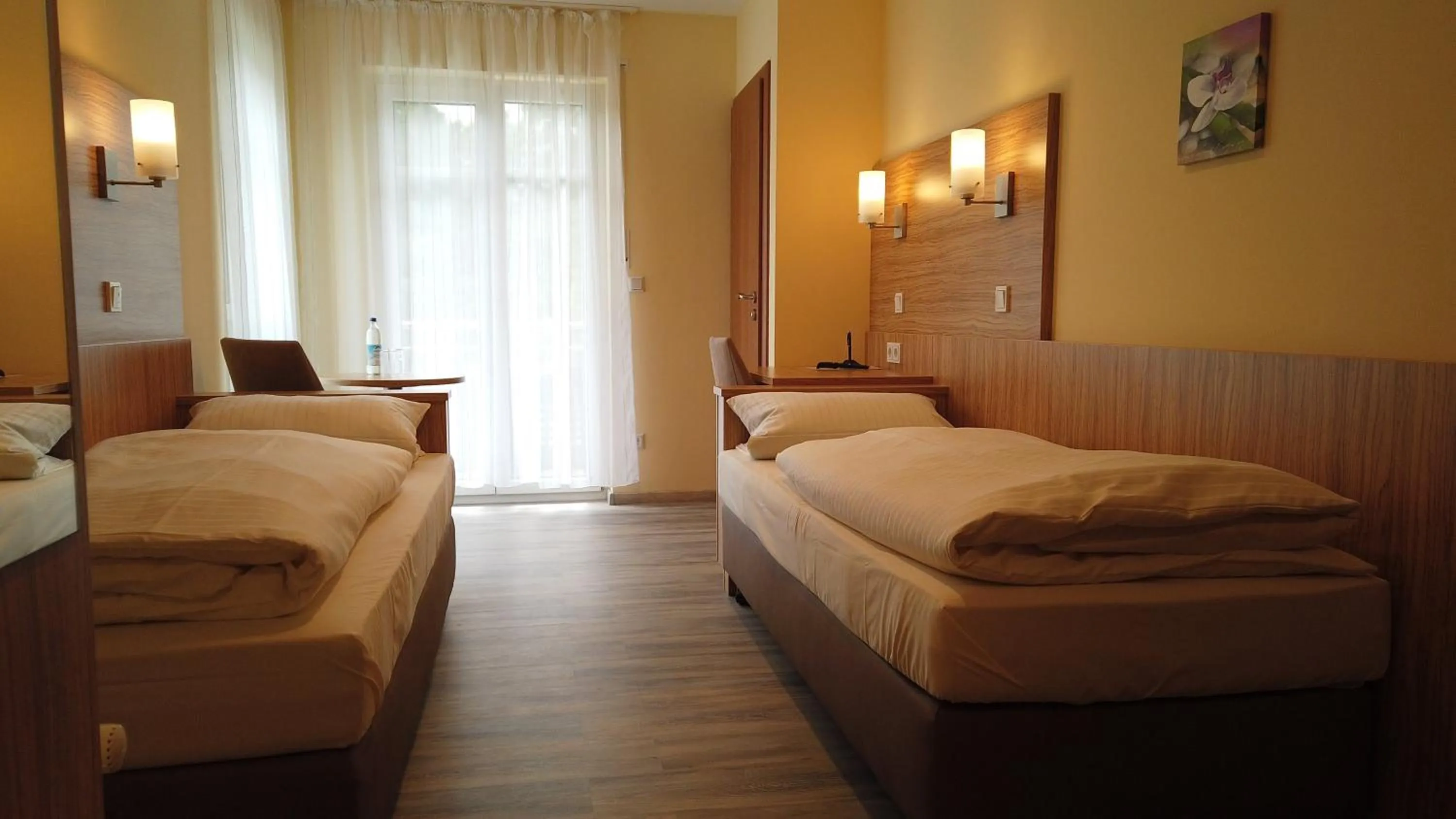 Bed in ROTHSEE Hotel