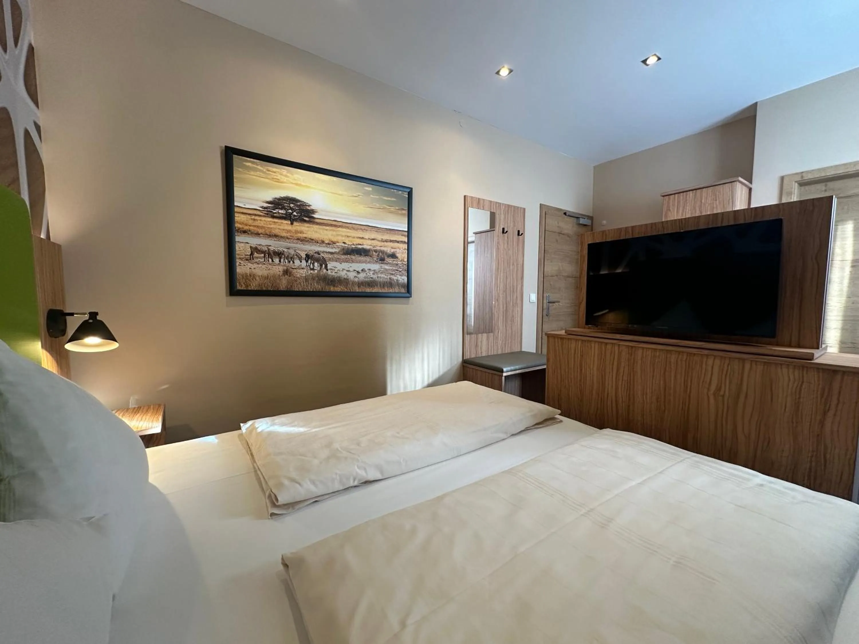 Bed in ROTHSEE Hotel