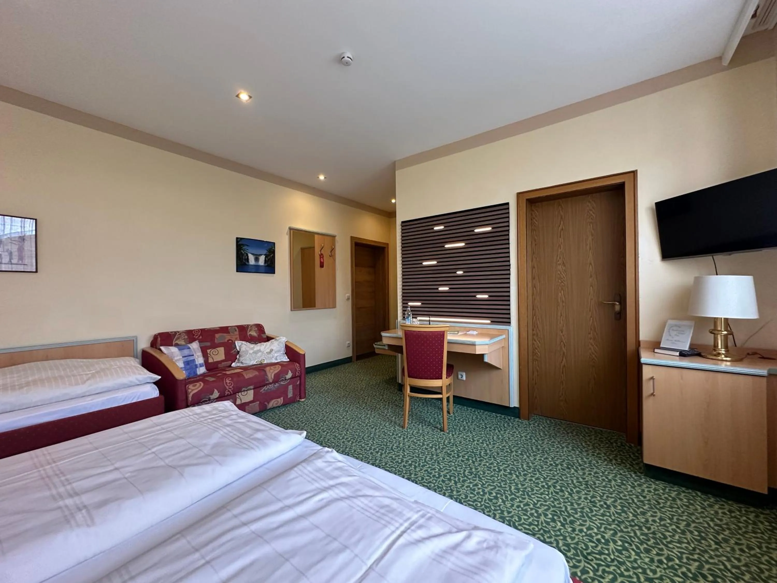 Bed in ROTHSEE Hotel