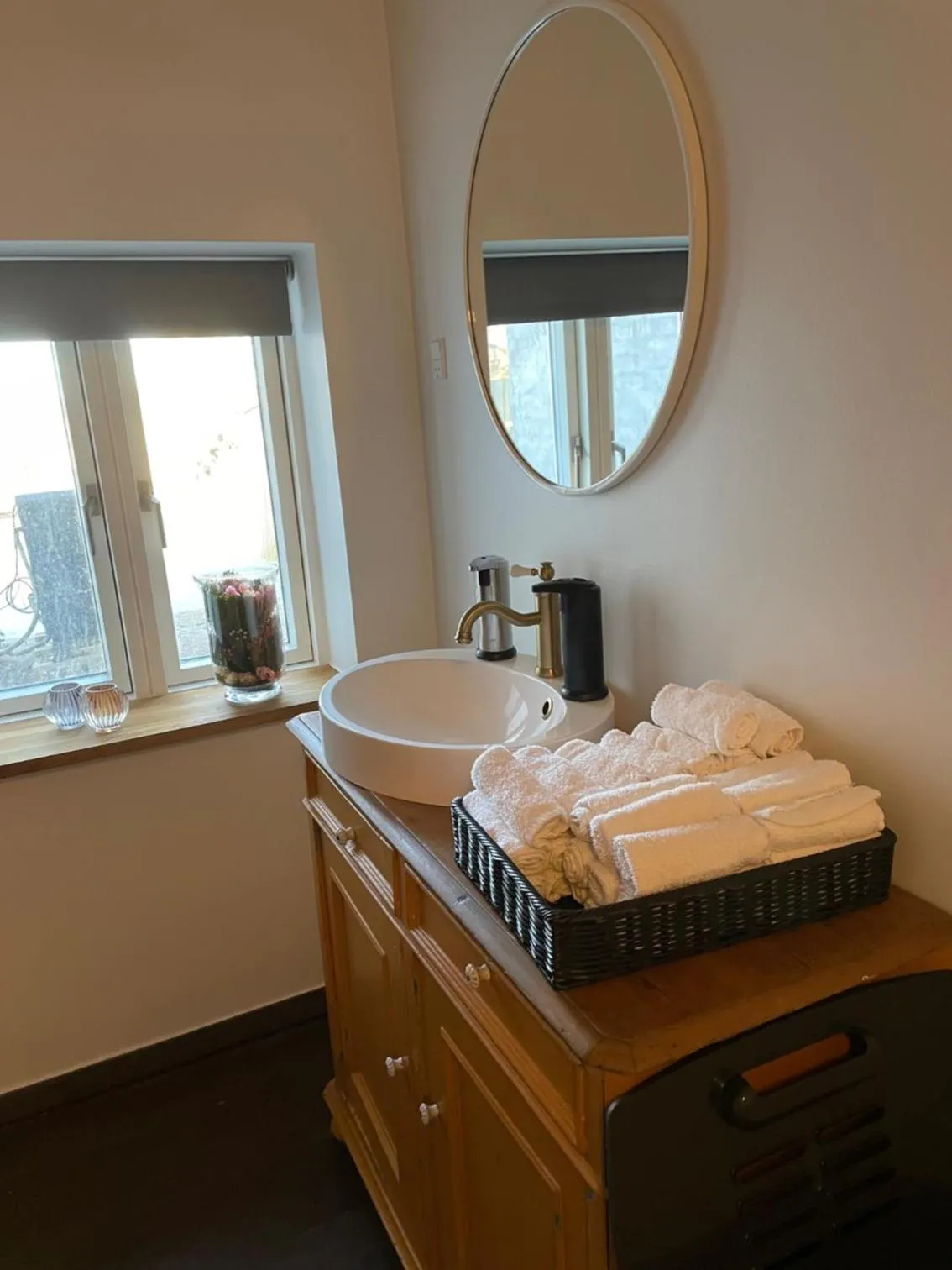 Bathroom in Ledvogterhuset B&B