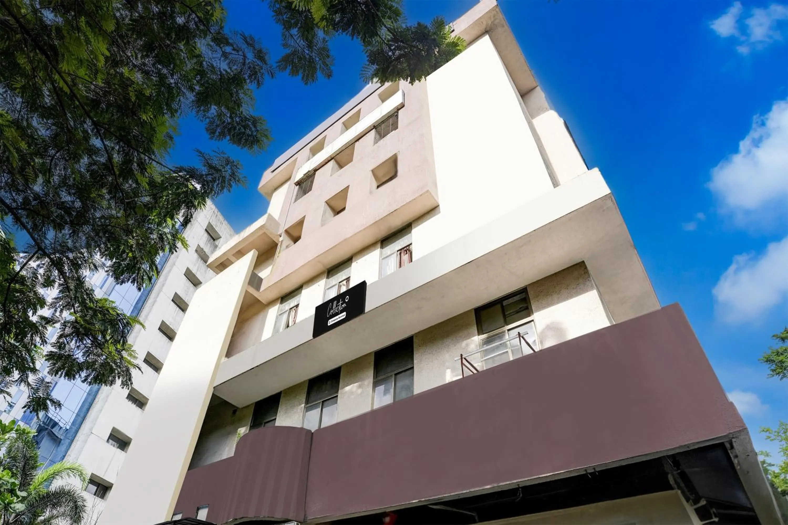 Facade/entrance in Super Collection O Thane Formerly Dove Residency