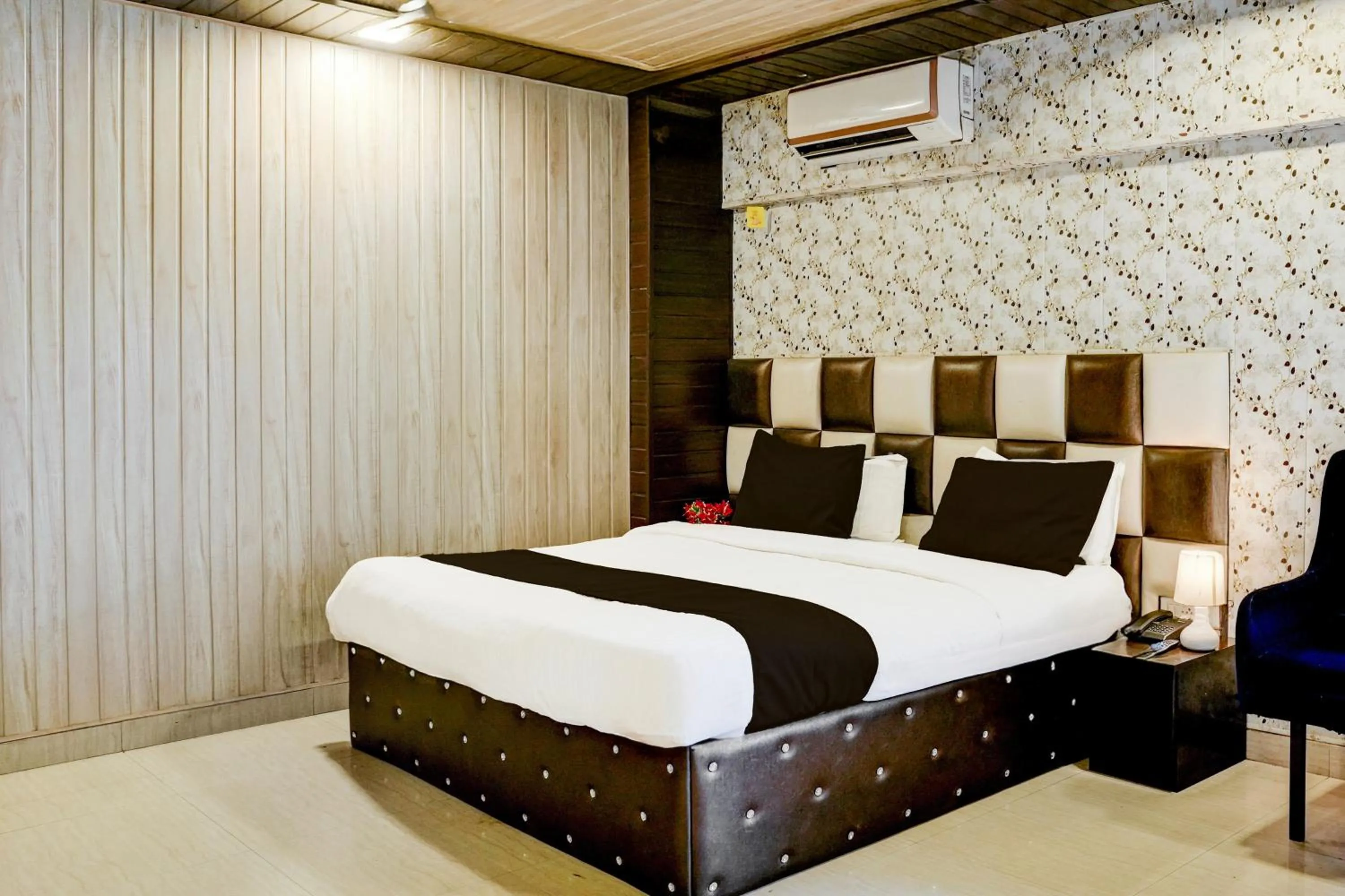 Bedroom, Bed in Super Collection O Thane Formerly Dove Residency