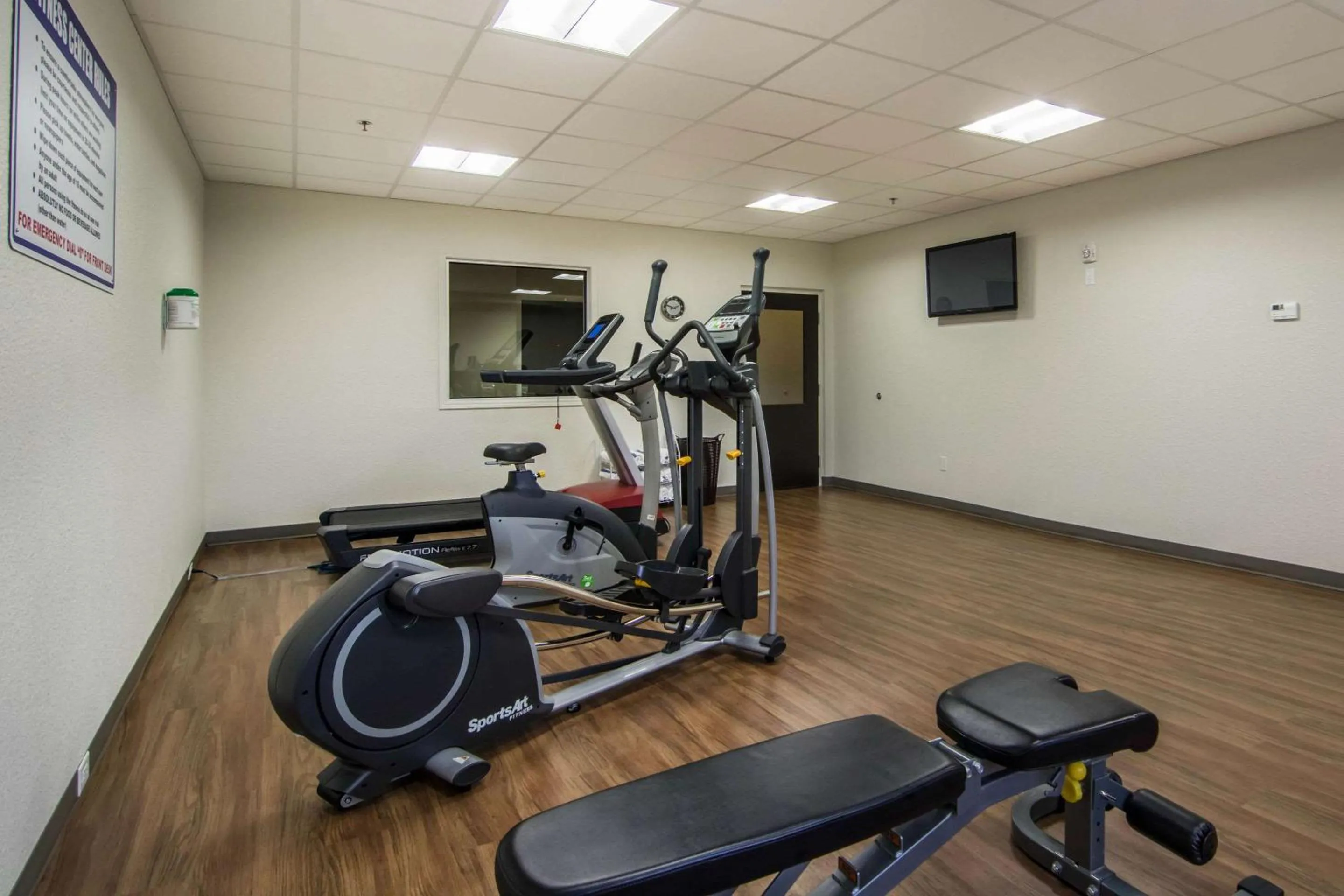 Fitness centre/facilities in Sleep Inn Regina East