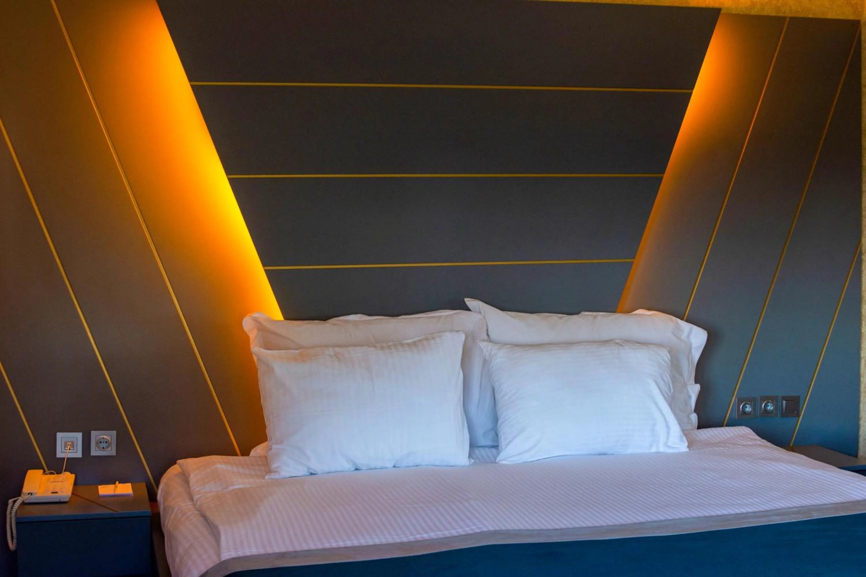 Bed in The Life Hotel & Spa