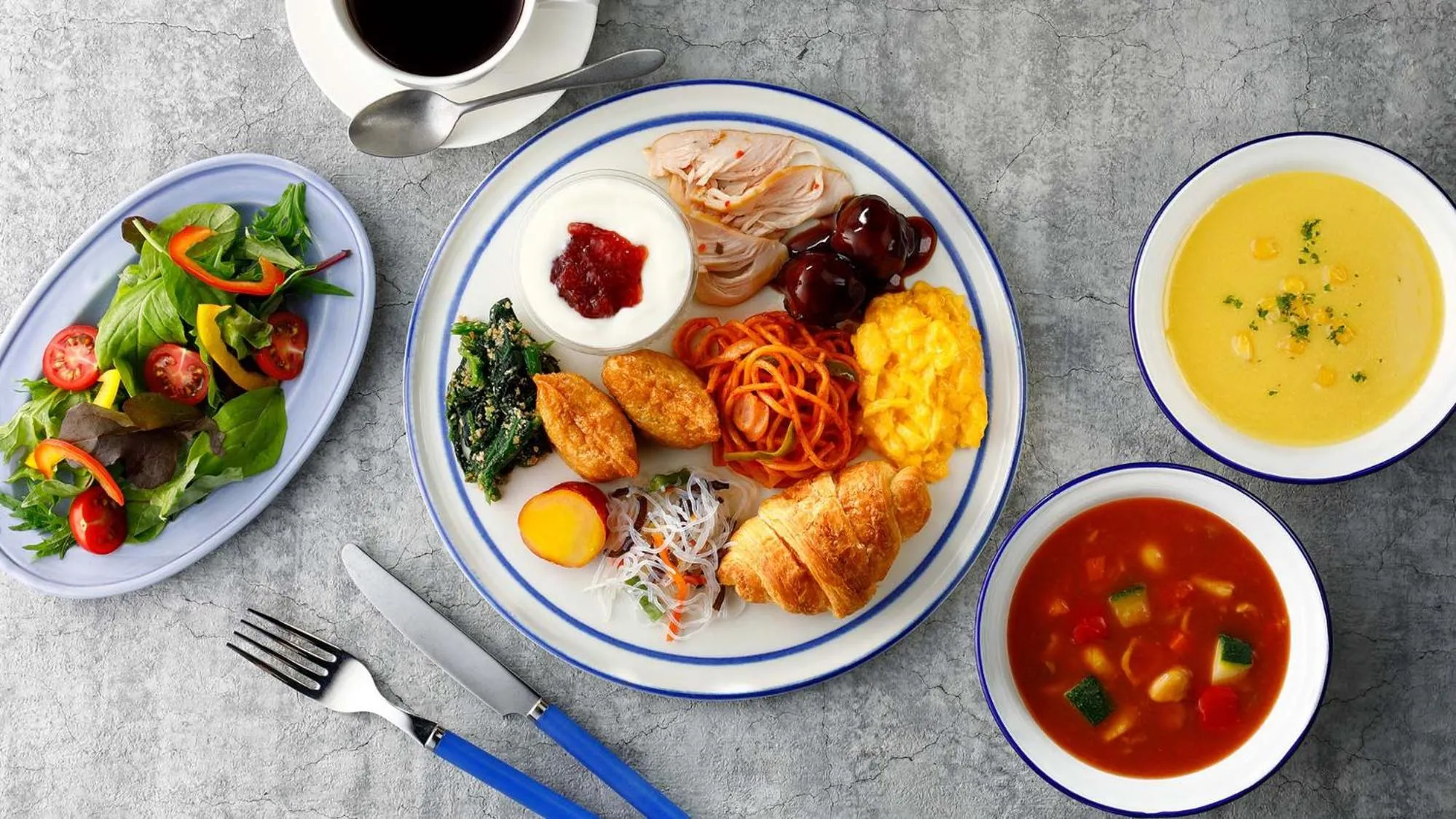 Breakfast in Toyoko Inn Toyama-eki Shinkansen-guchi No.2