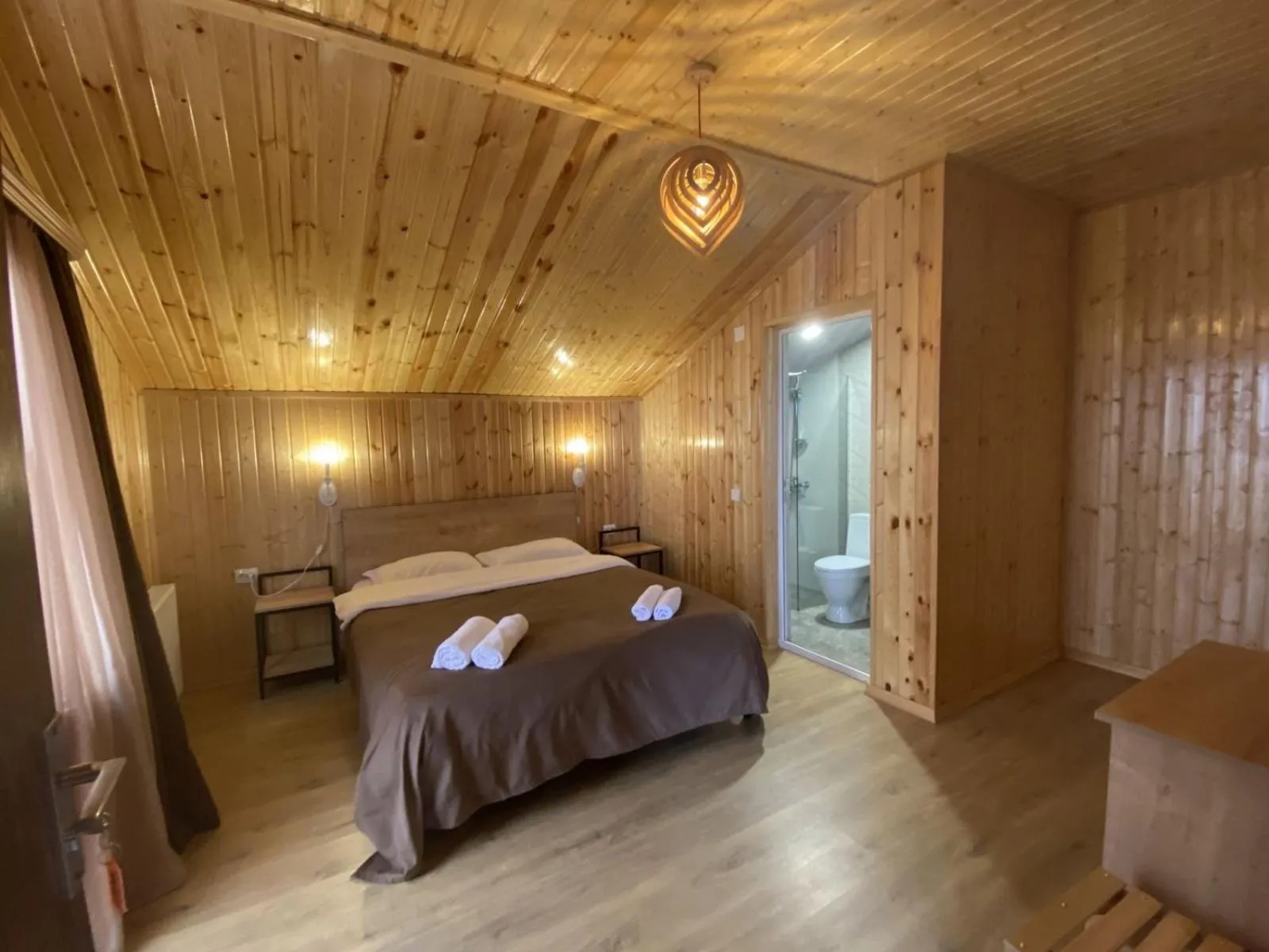 Bed in HOTEL KAZBEGI 1963