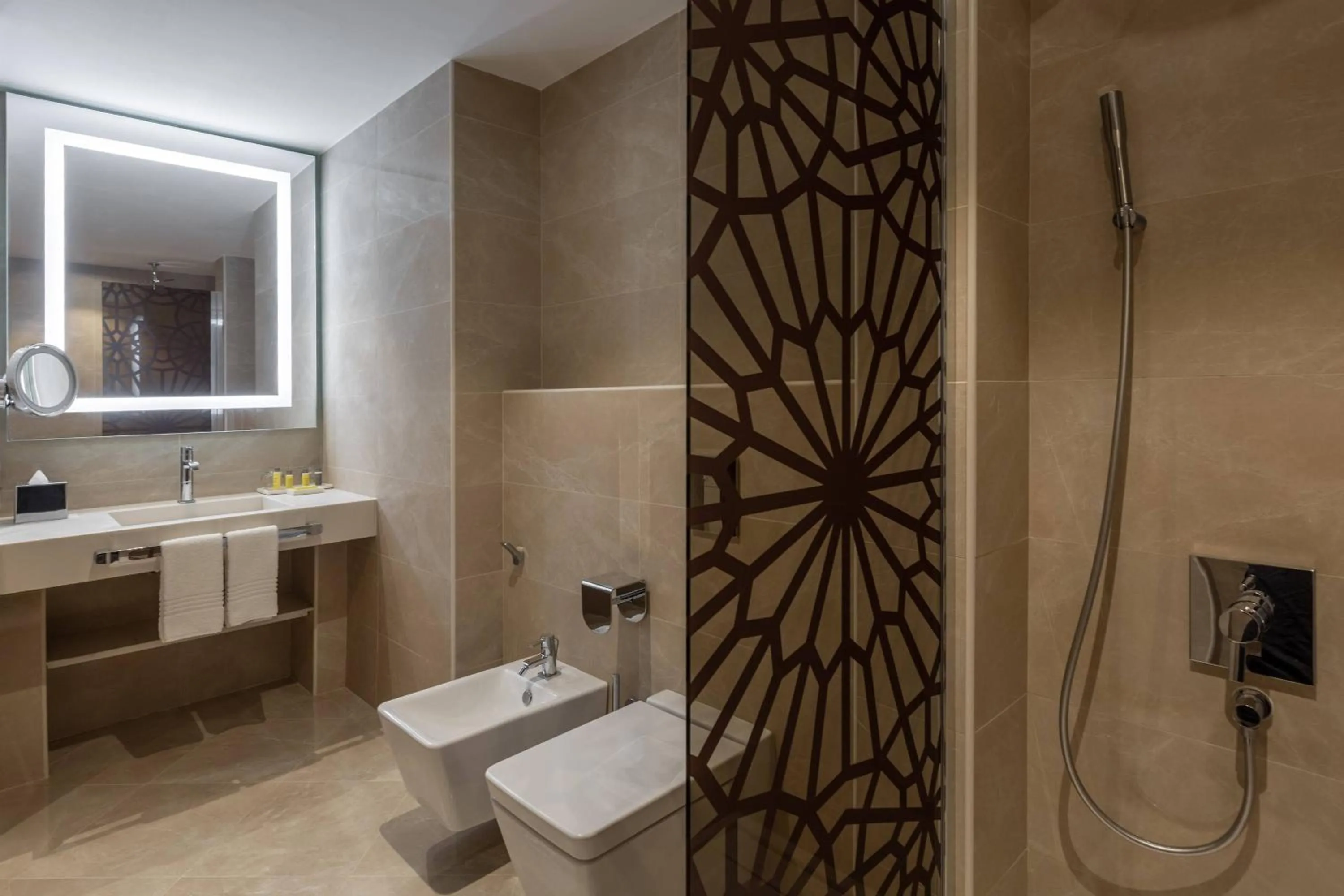 Bathroom in Algiers Marriott Hotel Bab Ezzouar