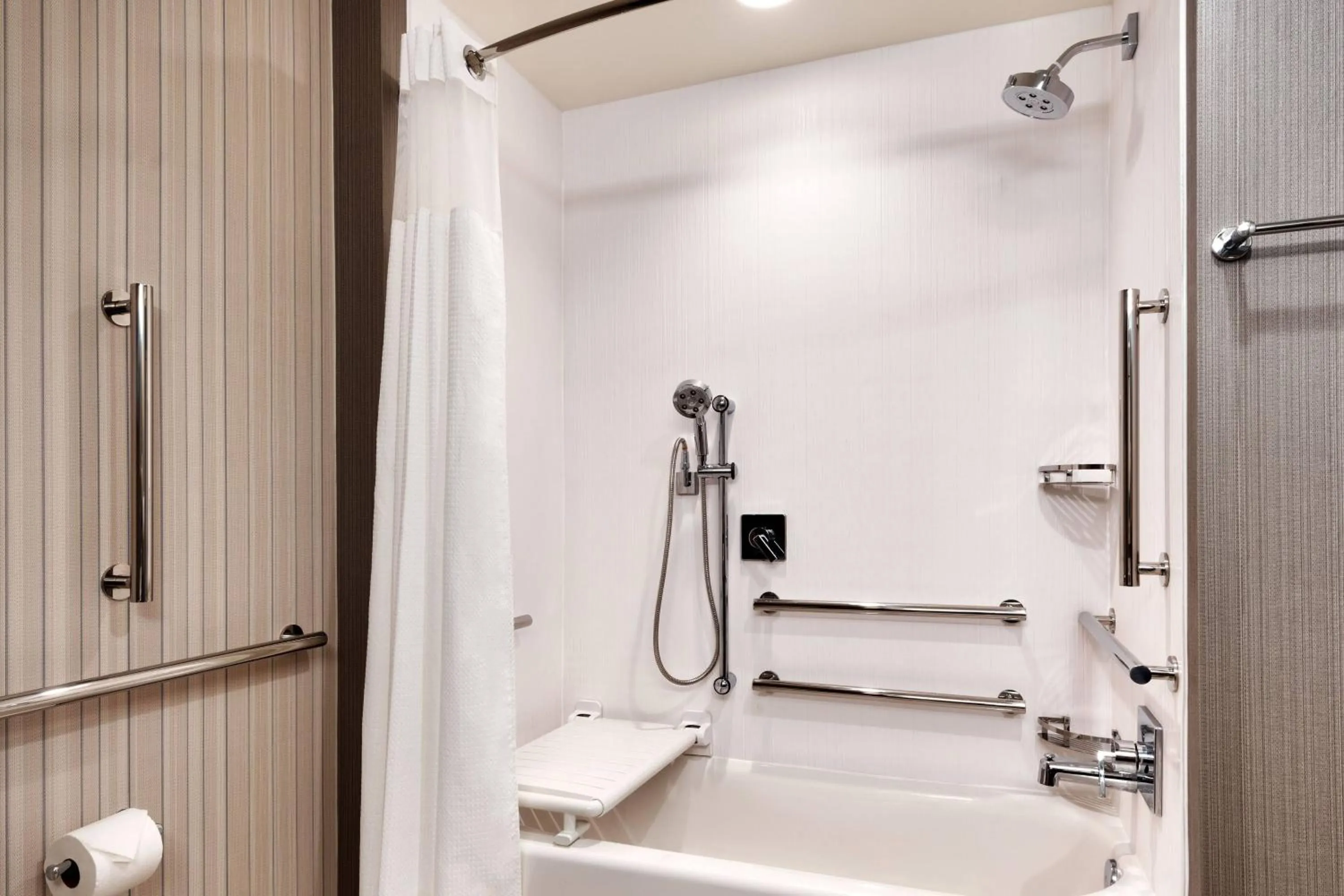 Bathroom in Courtyard by Marriott Atlanta Duluth Downtown