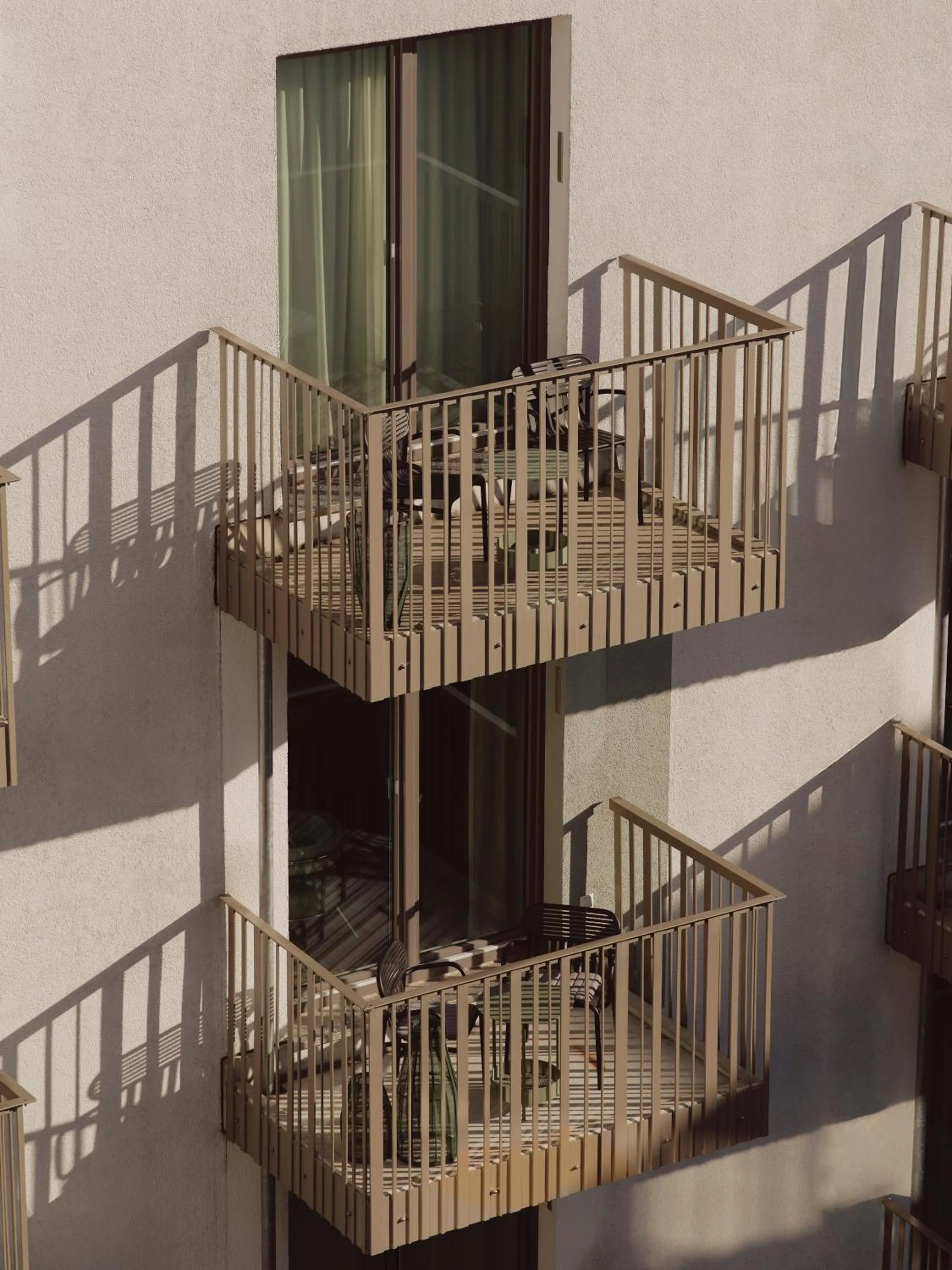 Balcony/Terrace in Schwan Locke