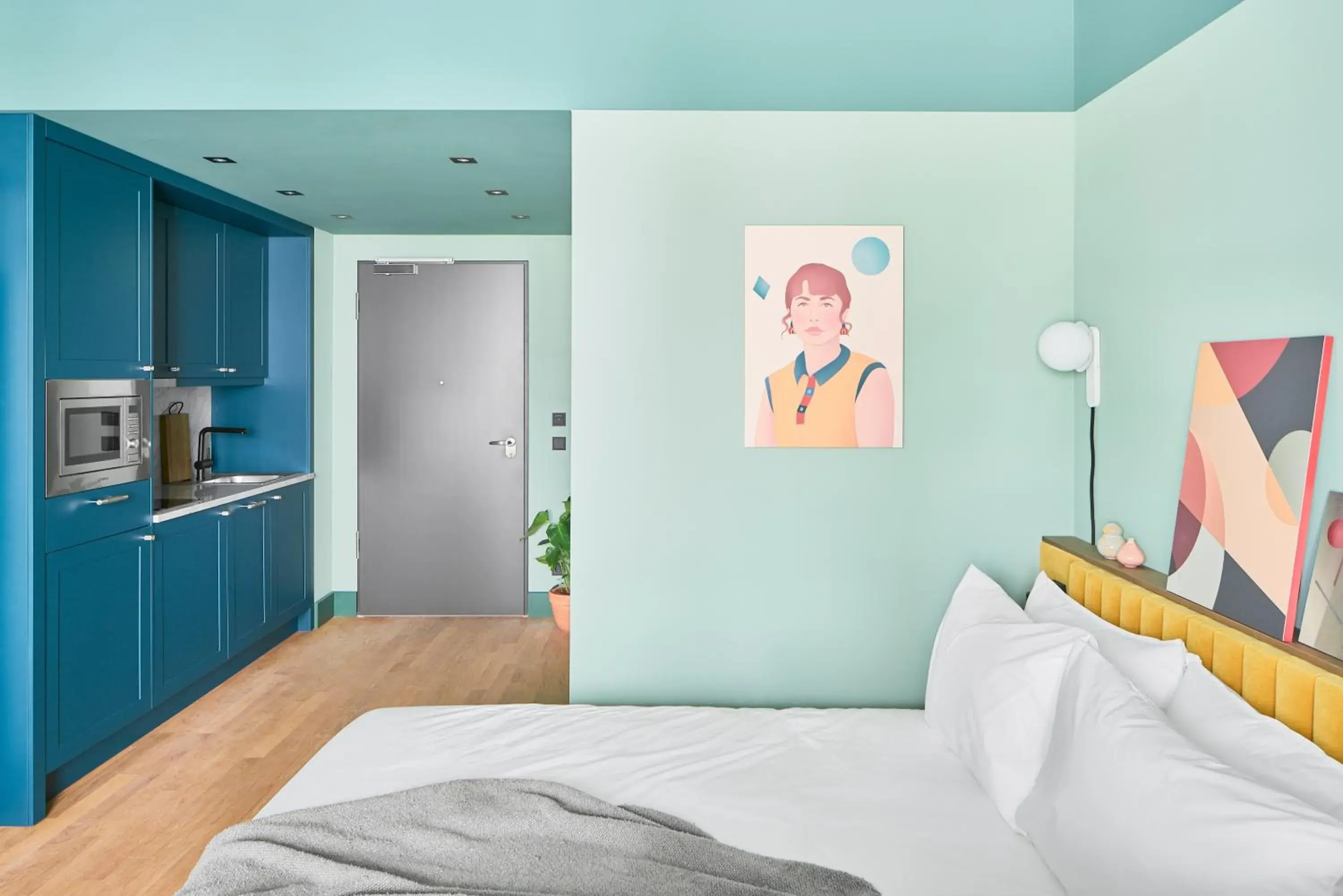 Studio with Balcony in Schwan Locke Studio with Balcony in Schwan Locke