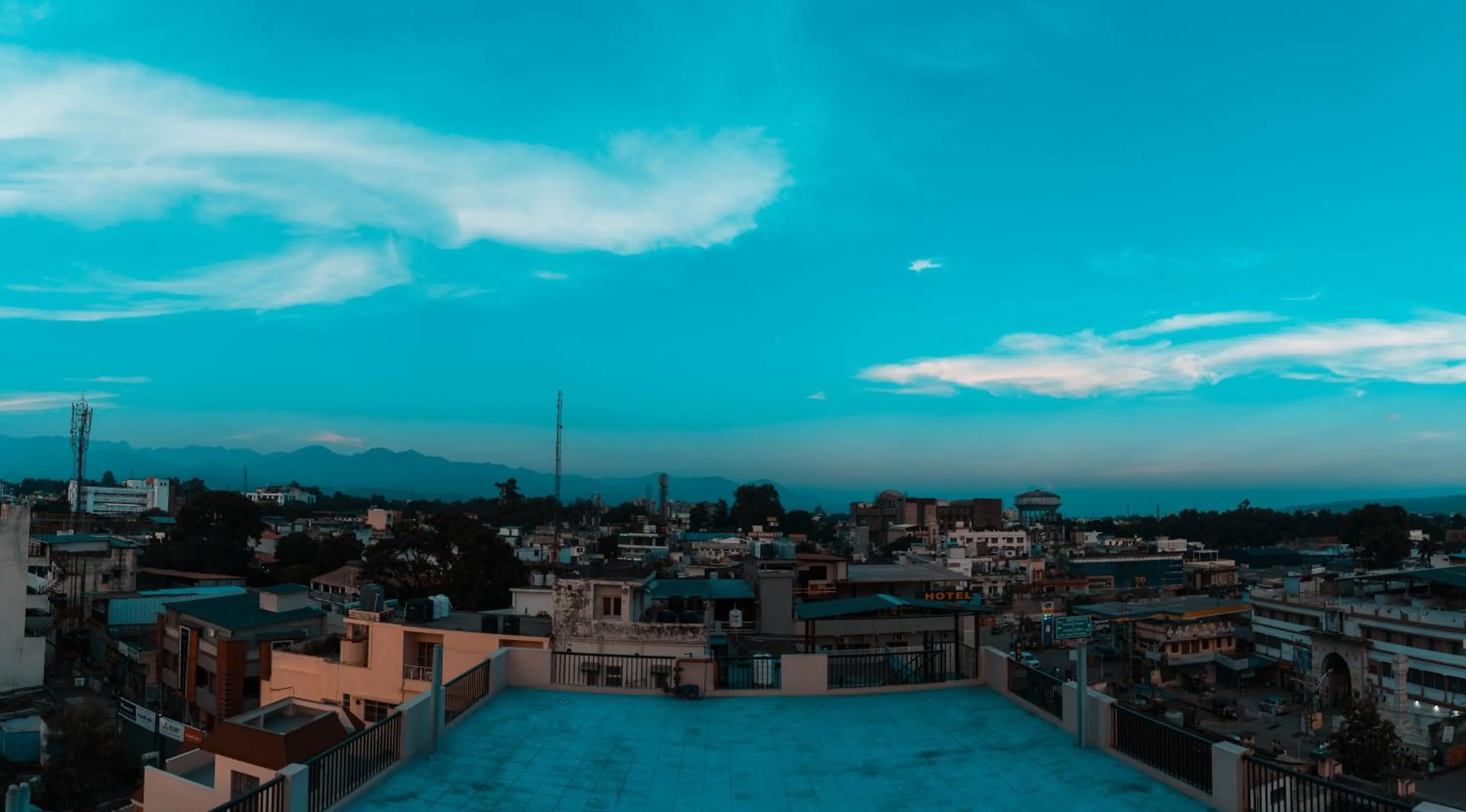 Sunset in Hotel Doon's Pride