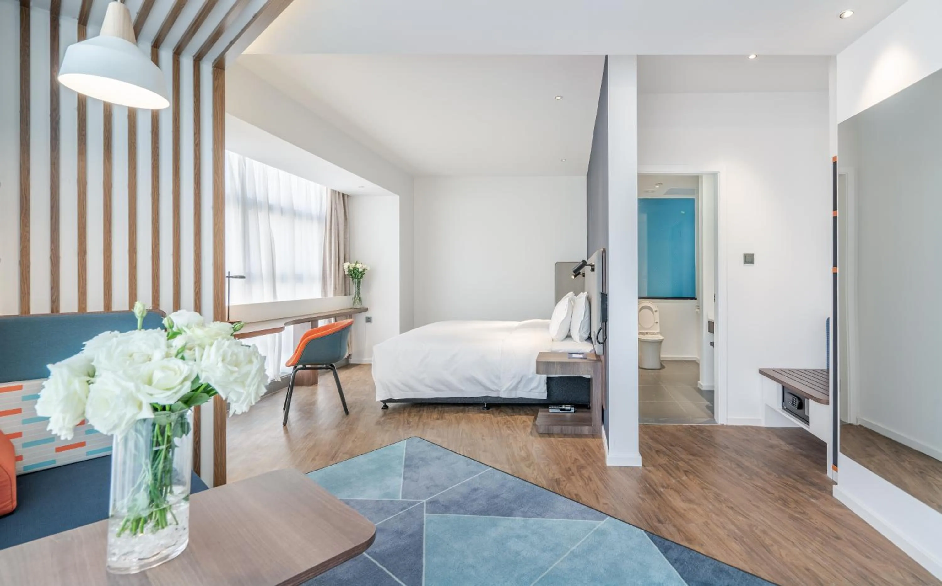 Bedroom, Bed in Holiday Inn Express Changsha Shifu by IHG