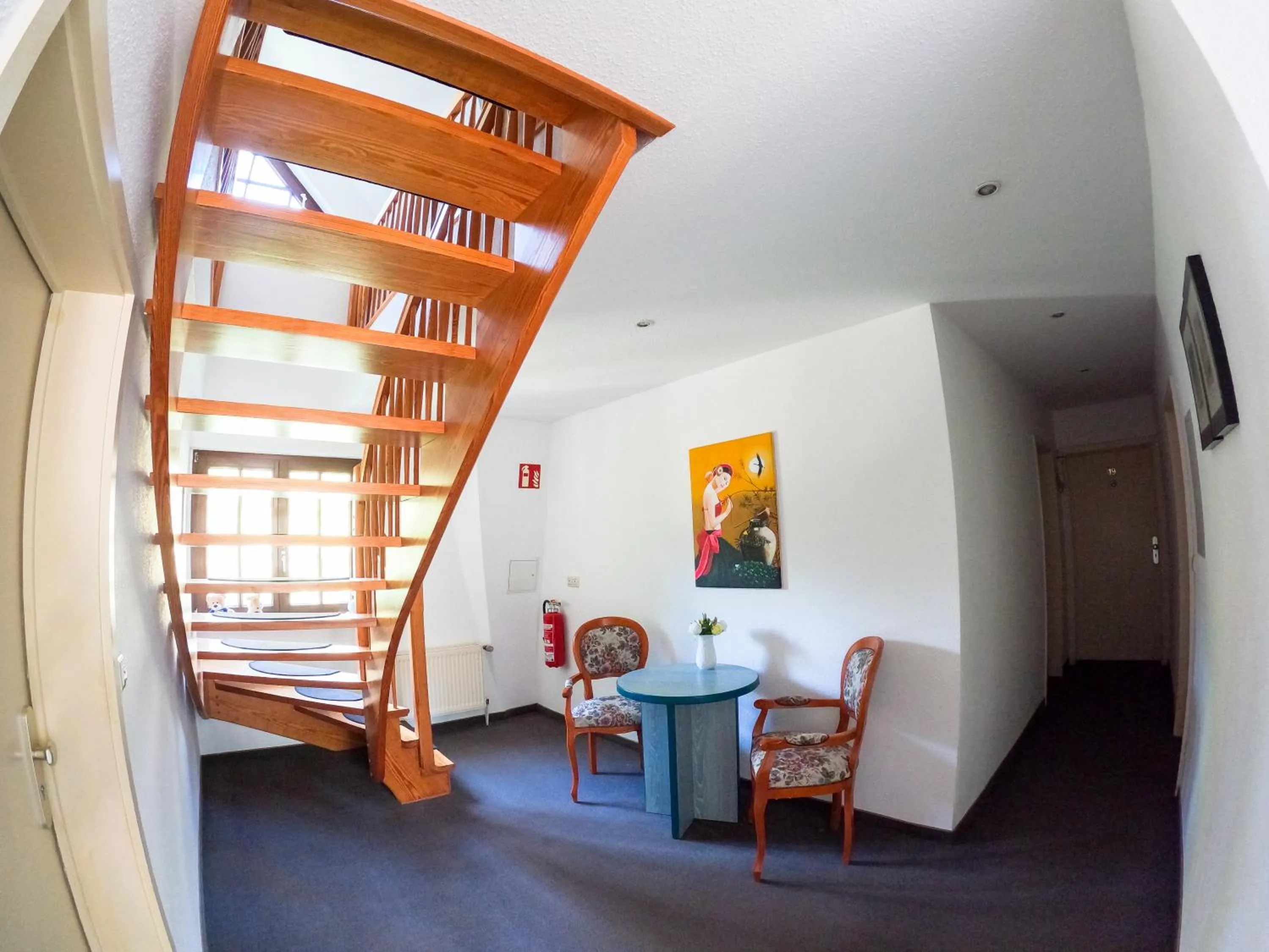 Seating area in Hotel Diana