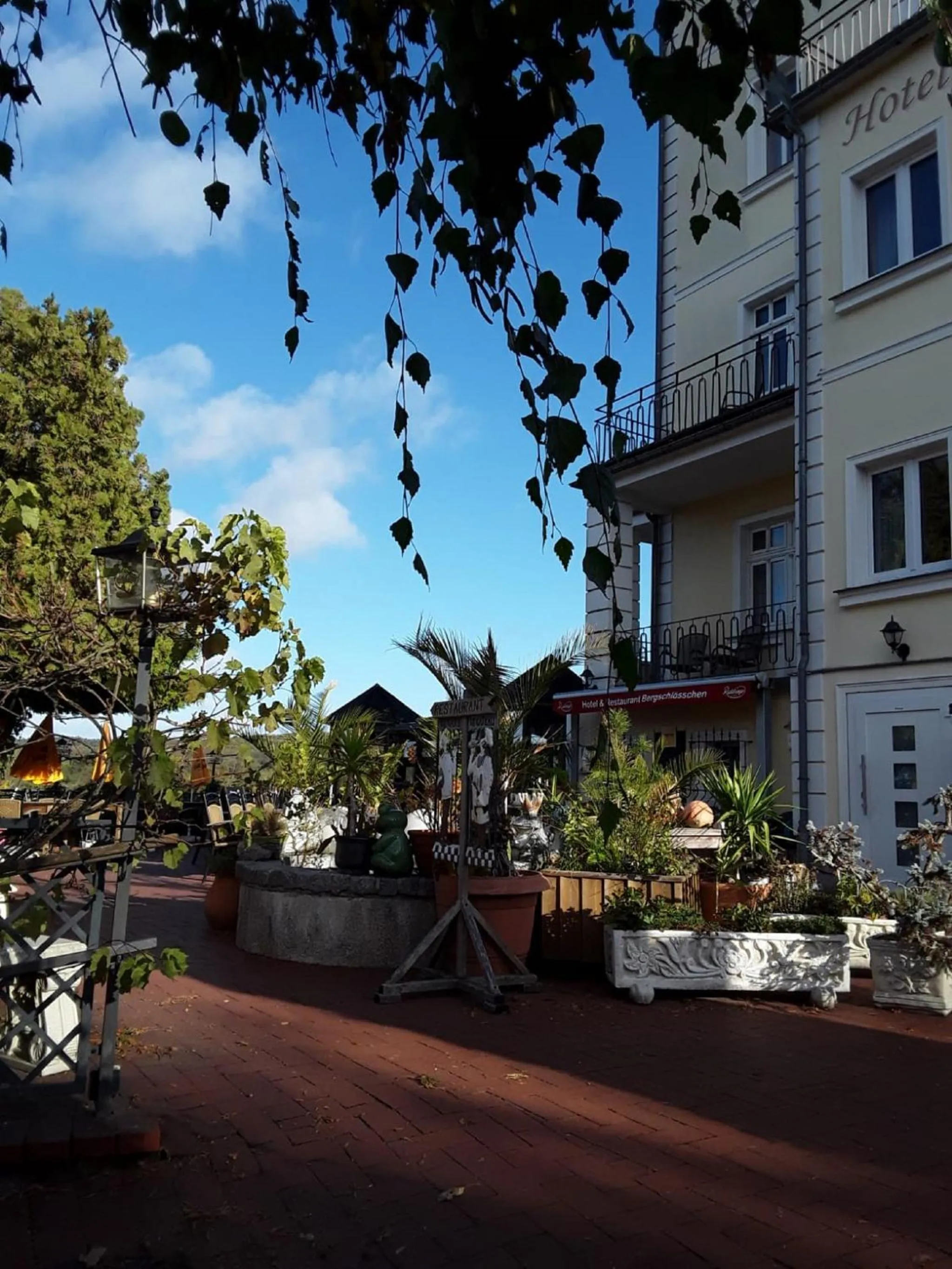 Property building in Hotel & Restaurant Bergschlösschen