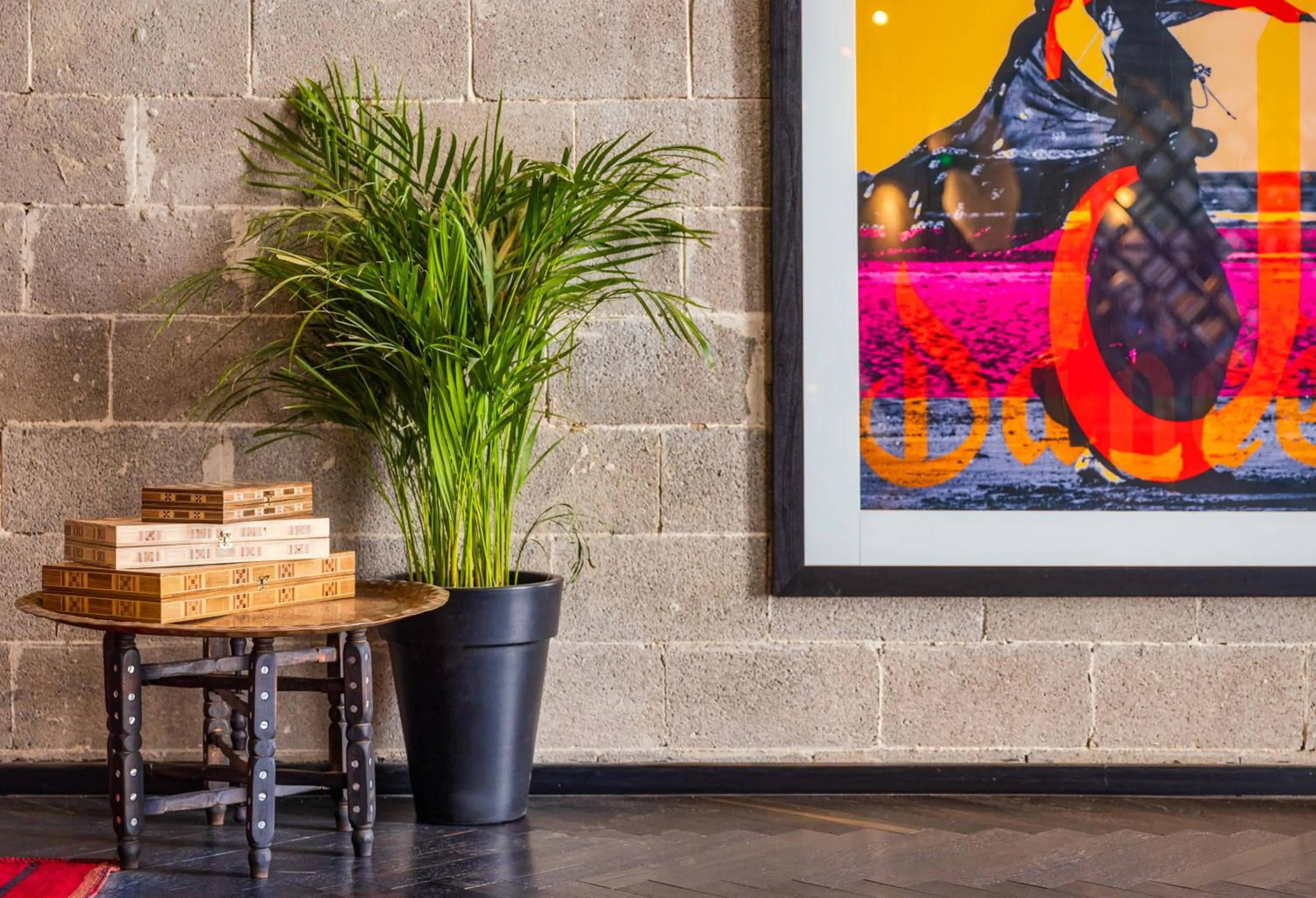 Lobby or reception in Brown Machne Yehuda