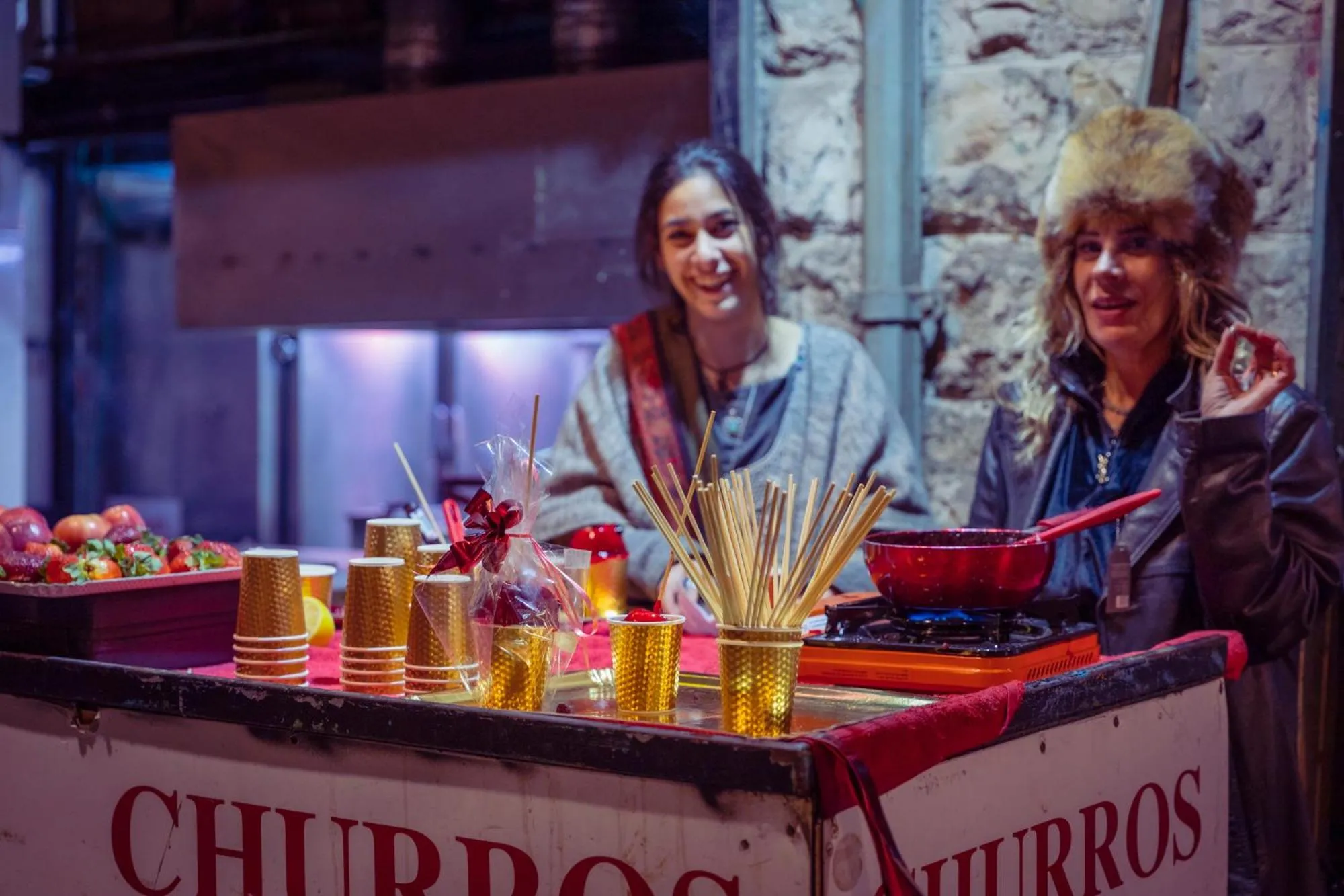 People in Brown Machne Yehuda
