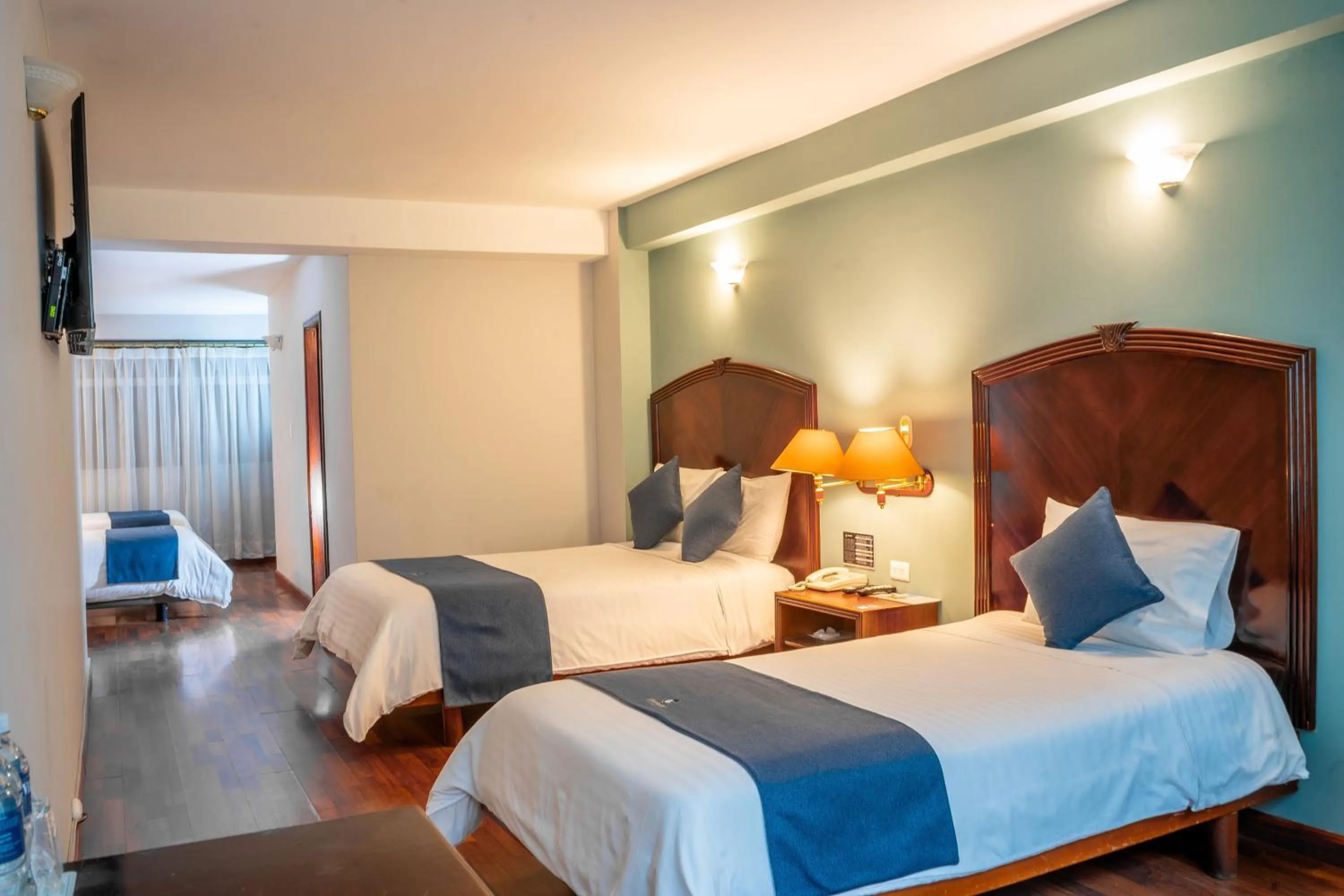 Bed in Hotel Libertador