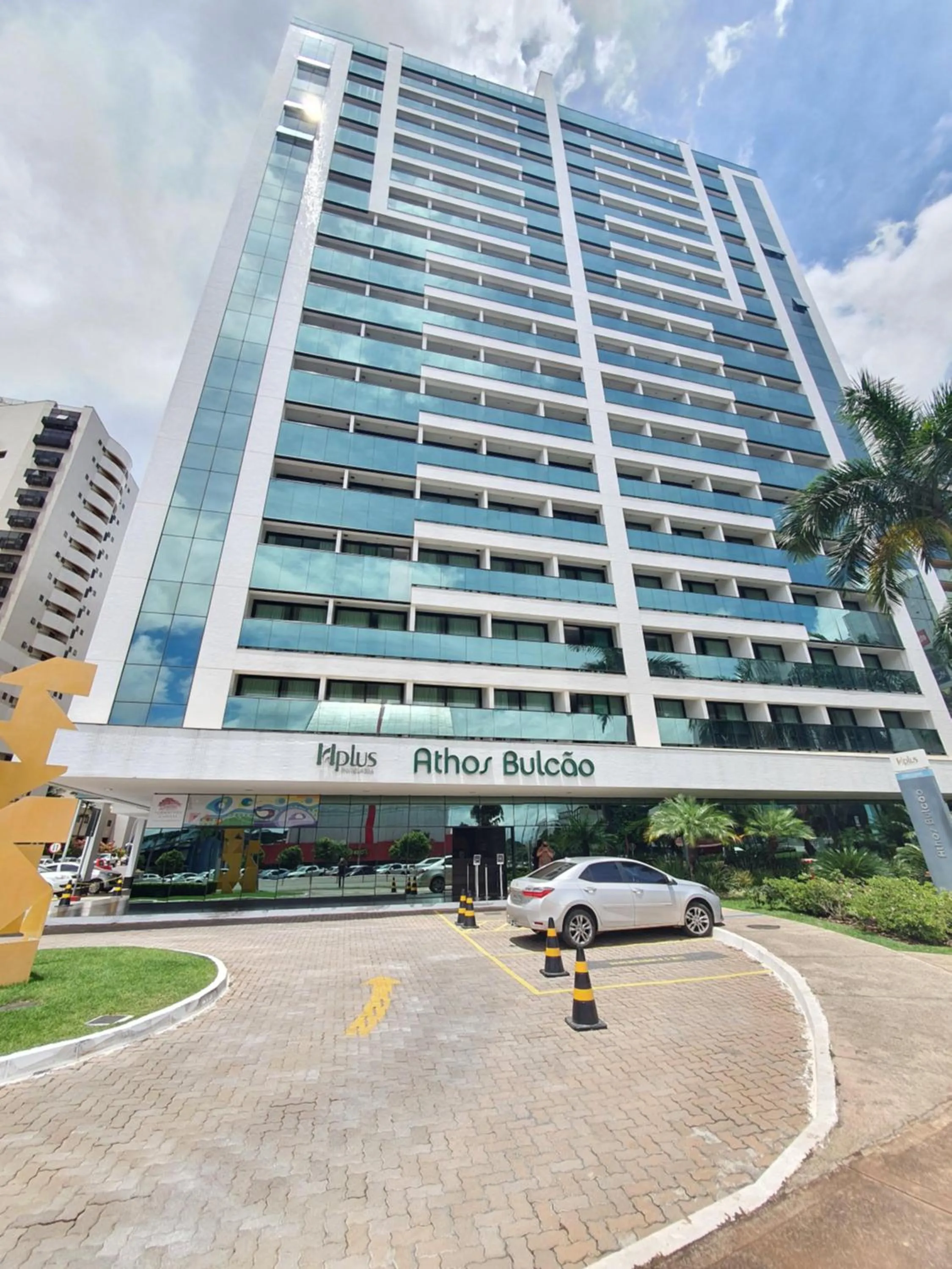 Property building in Flat no Athos Bulcão Executive By Rei dos Flats