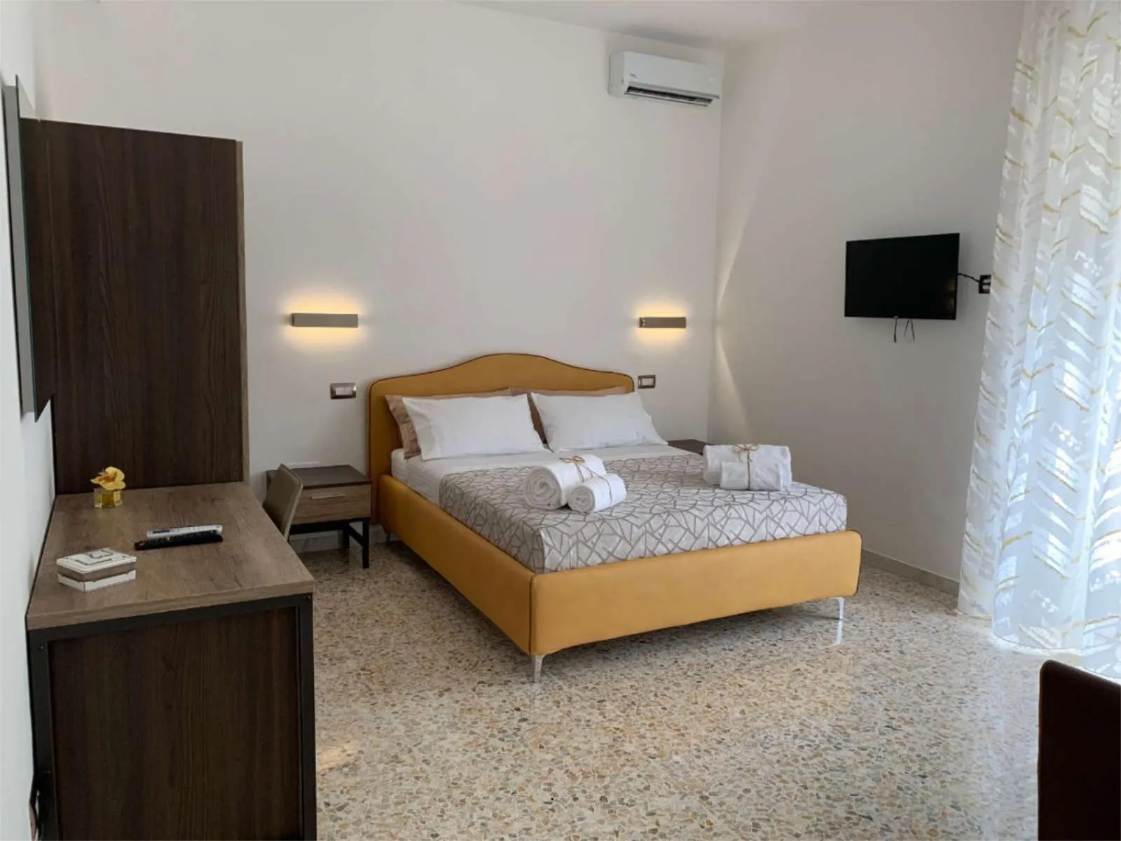 Bed in B&B Villa dei Desideri