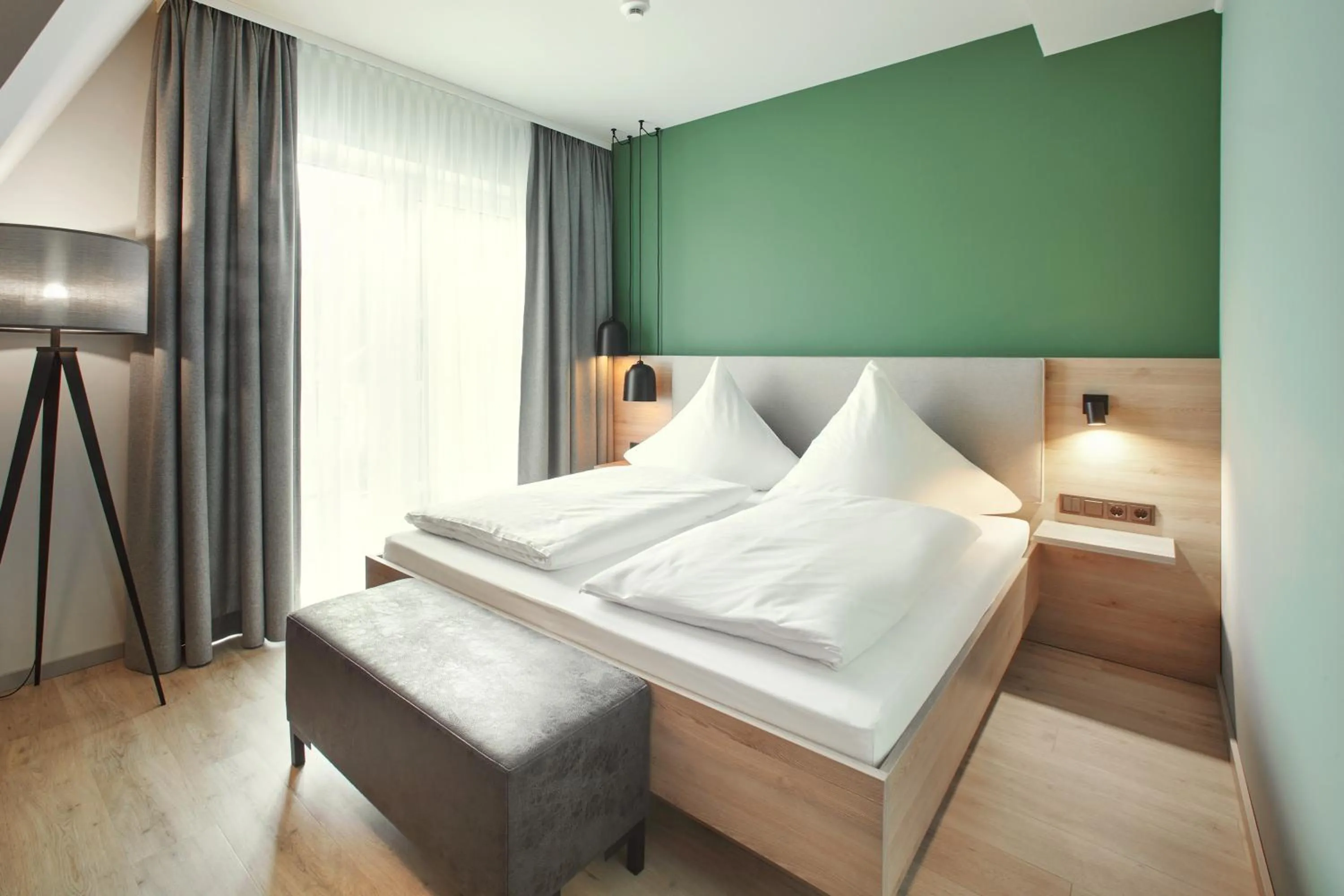 Photo of the whole room, Bed in Hotel Bad Dürkheim