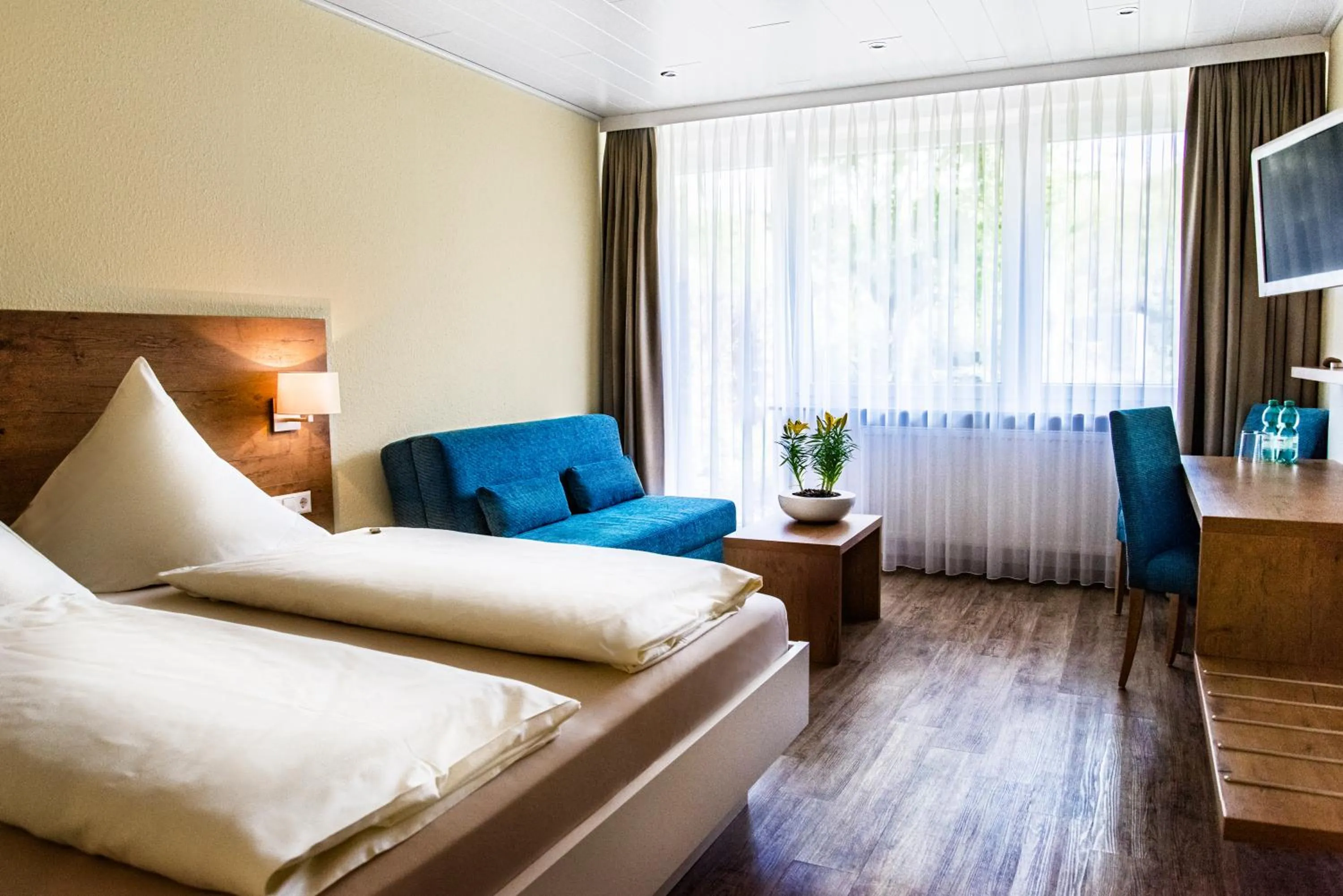 TV and multimedia, Bed in Hotel Bad Dürkheim