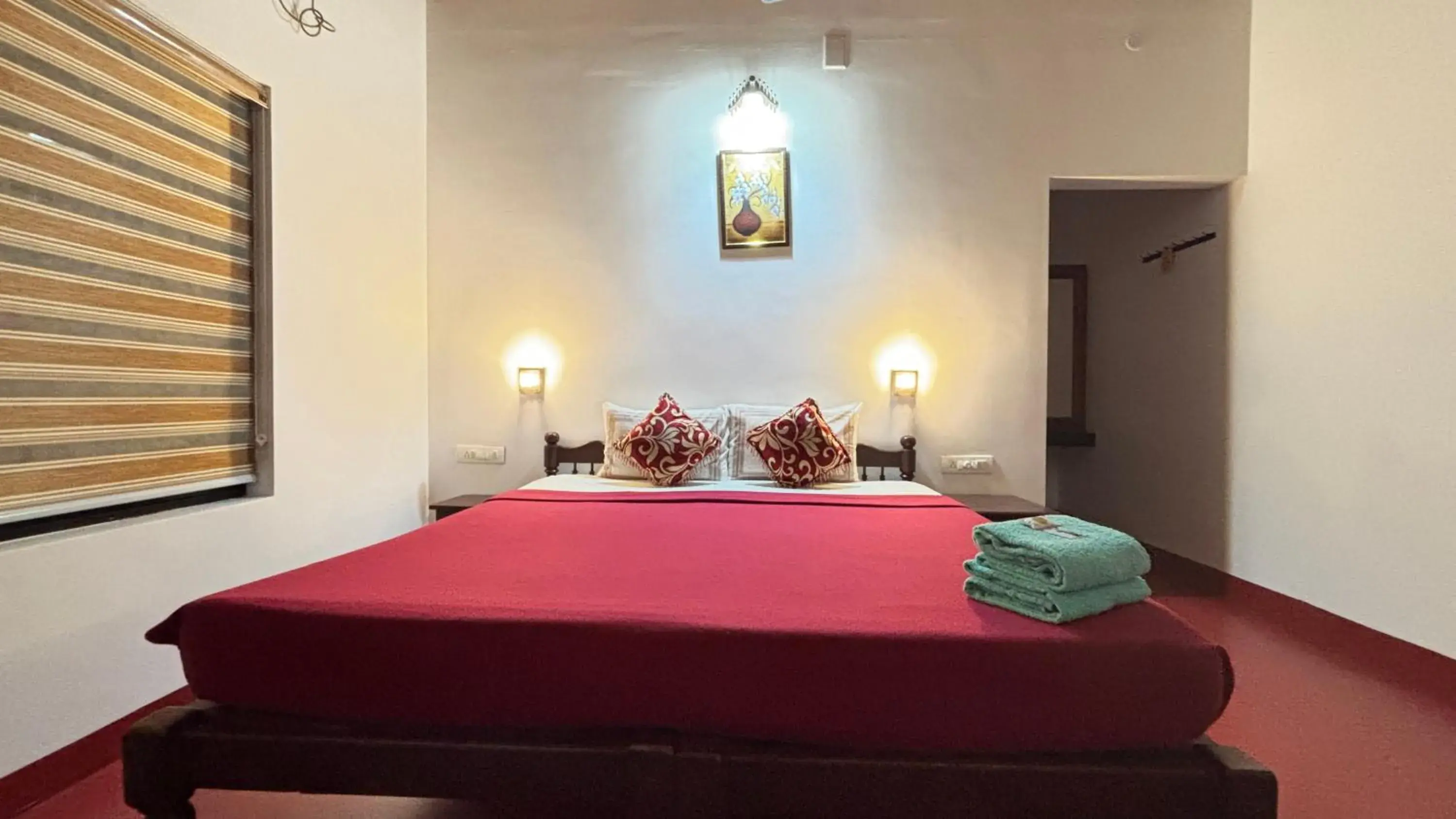 Family Room with Garden View in Marari Charlys Homestay Family Room with Garden View in Marari Charlys Homestay