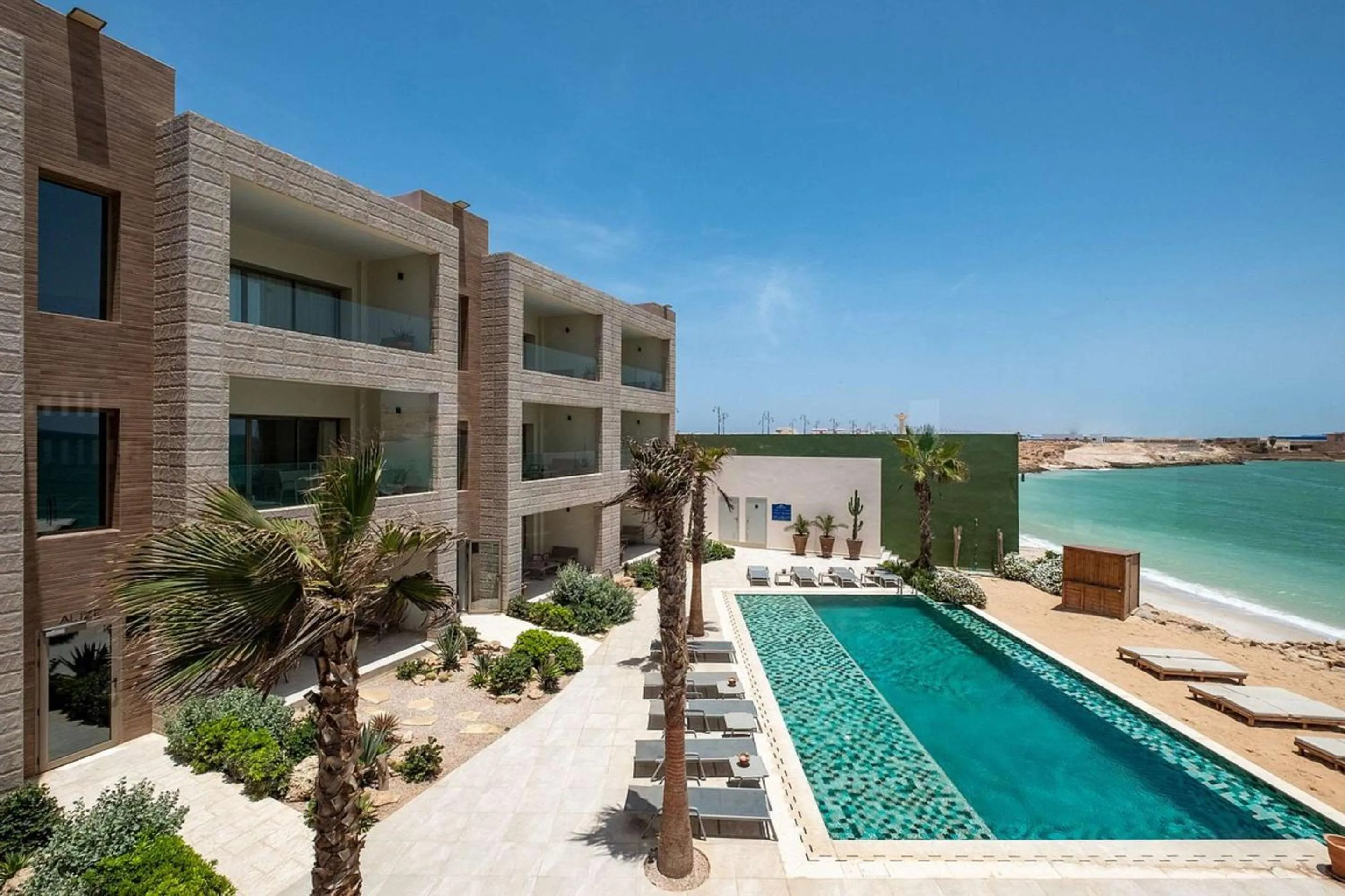 Pool view in Dakhla South Bay