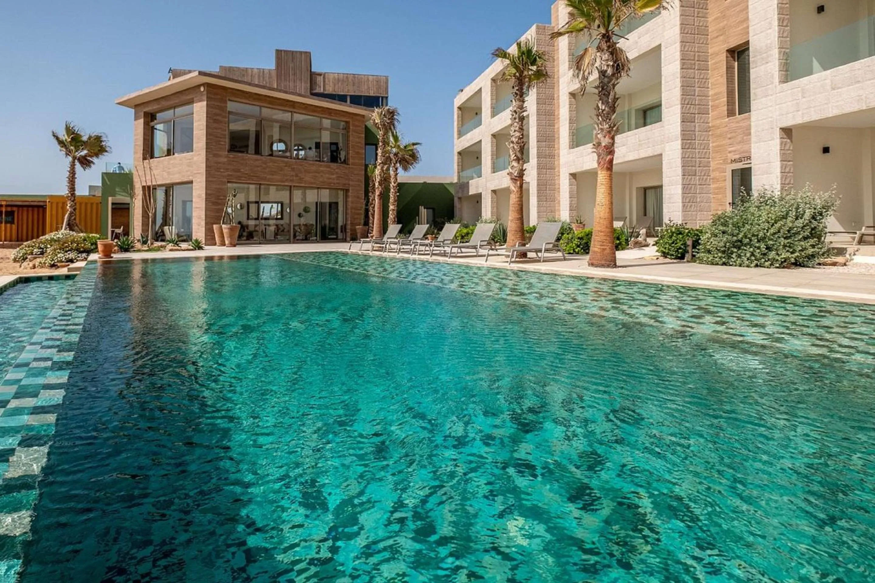 Pool view in Dakhla South Bay