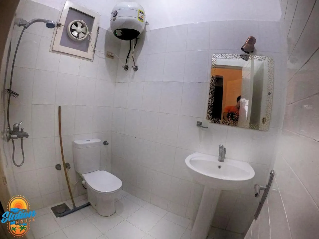 Bathroom in Station House