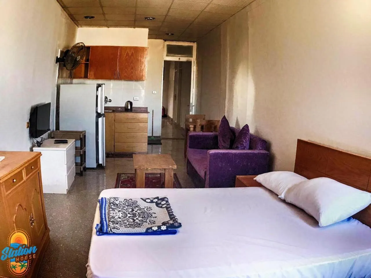 View (from property/room), Bed in Station House