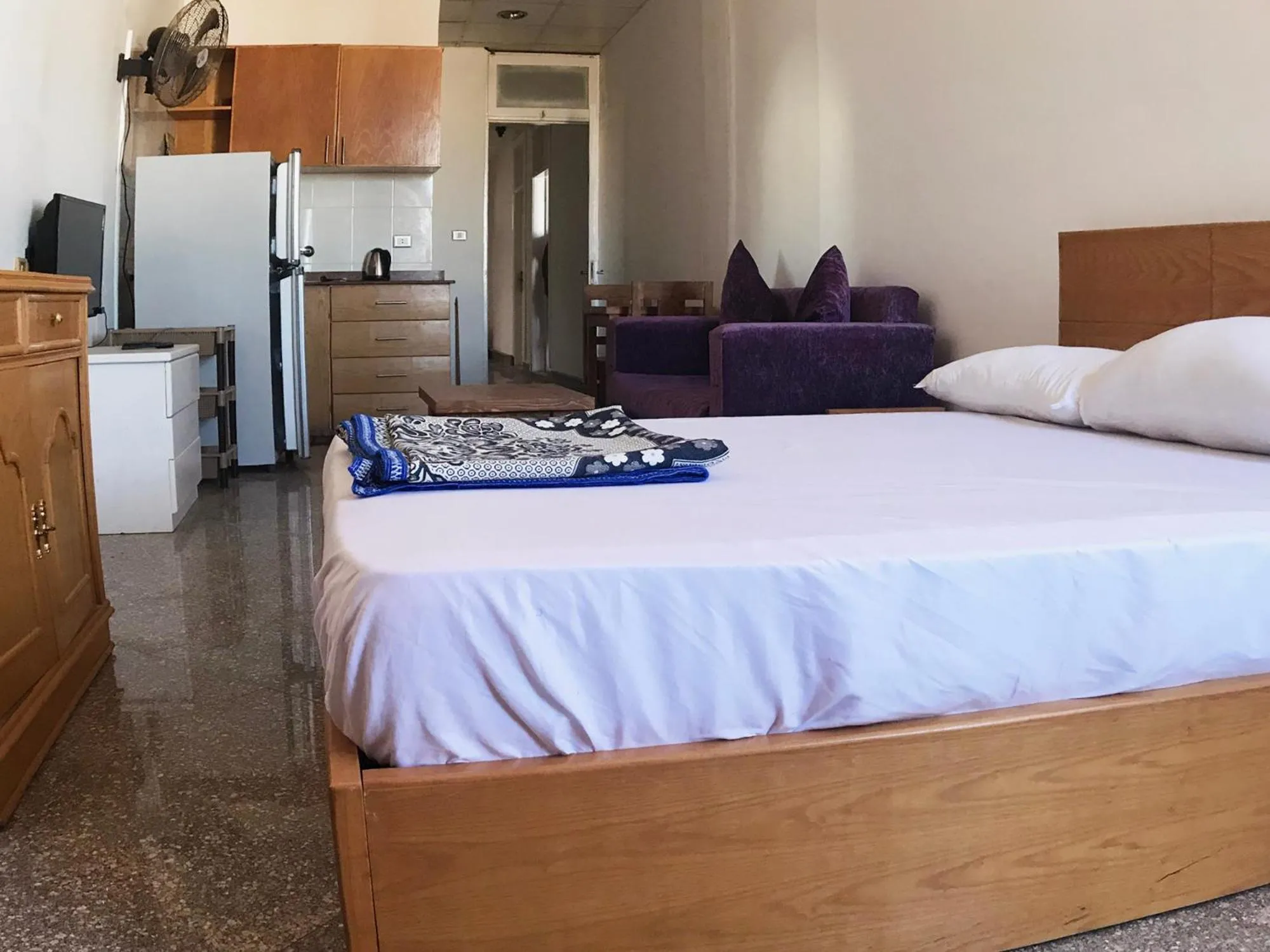 Bed in Station House