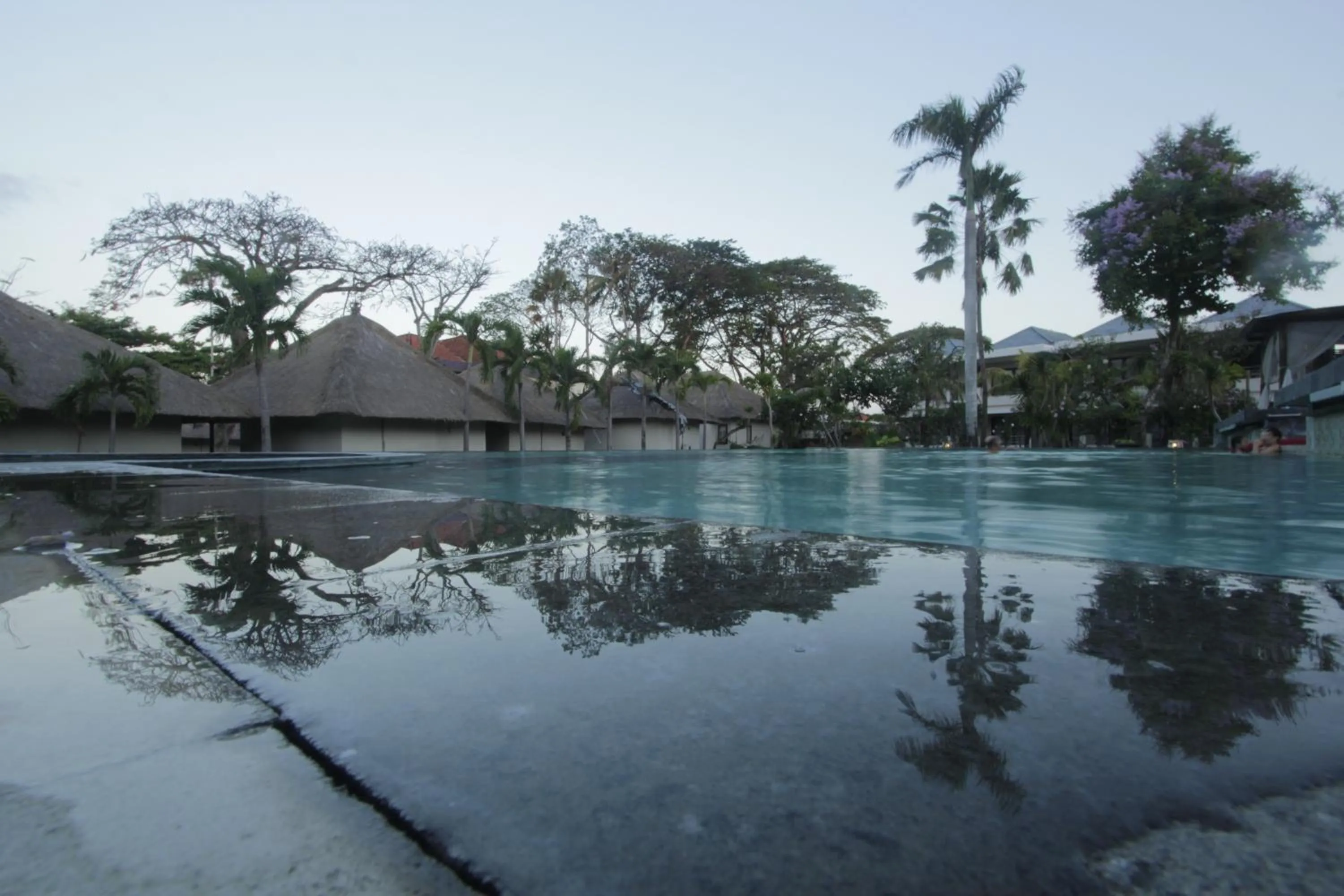 Swimming pool in Alit Beach Resort and Villas