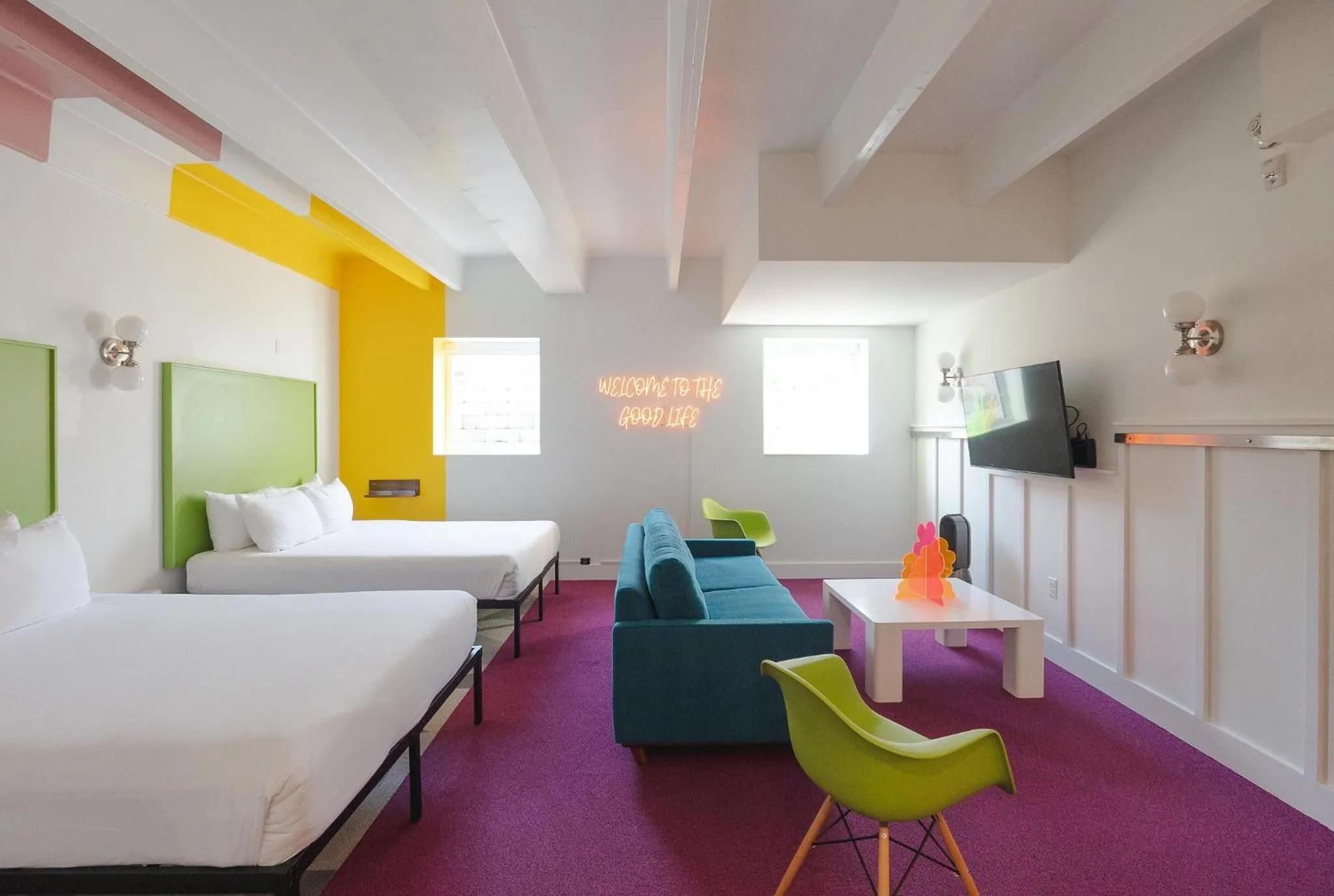 Bedroom, Bed in The Gallatin