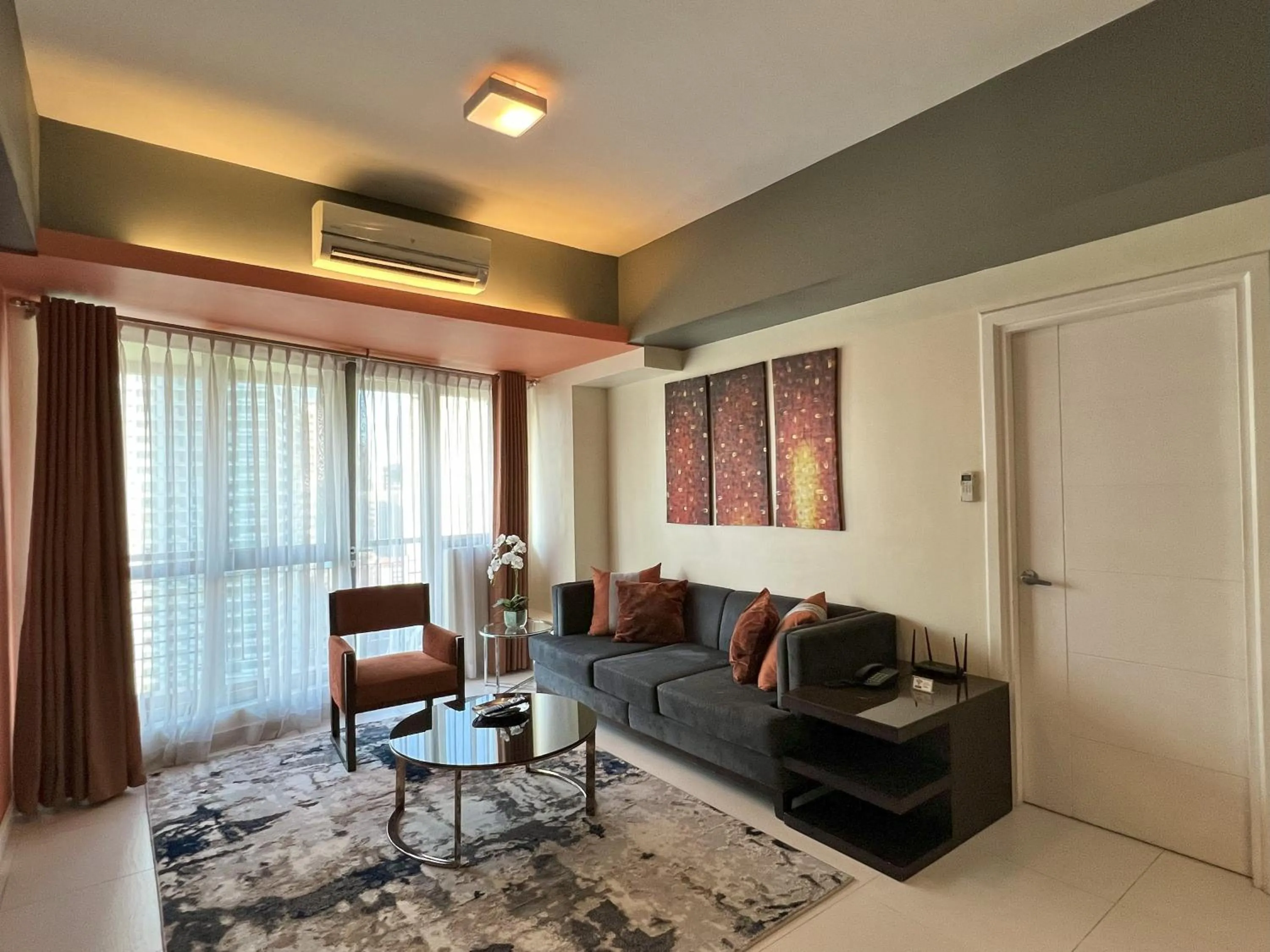 Living room in KL Serviced Residences Managed by HII
