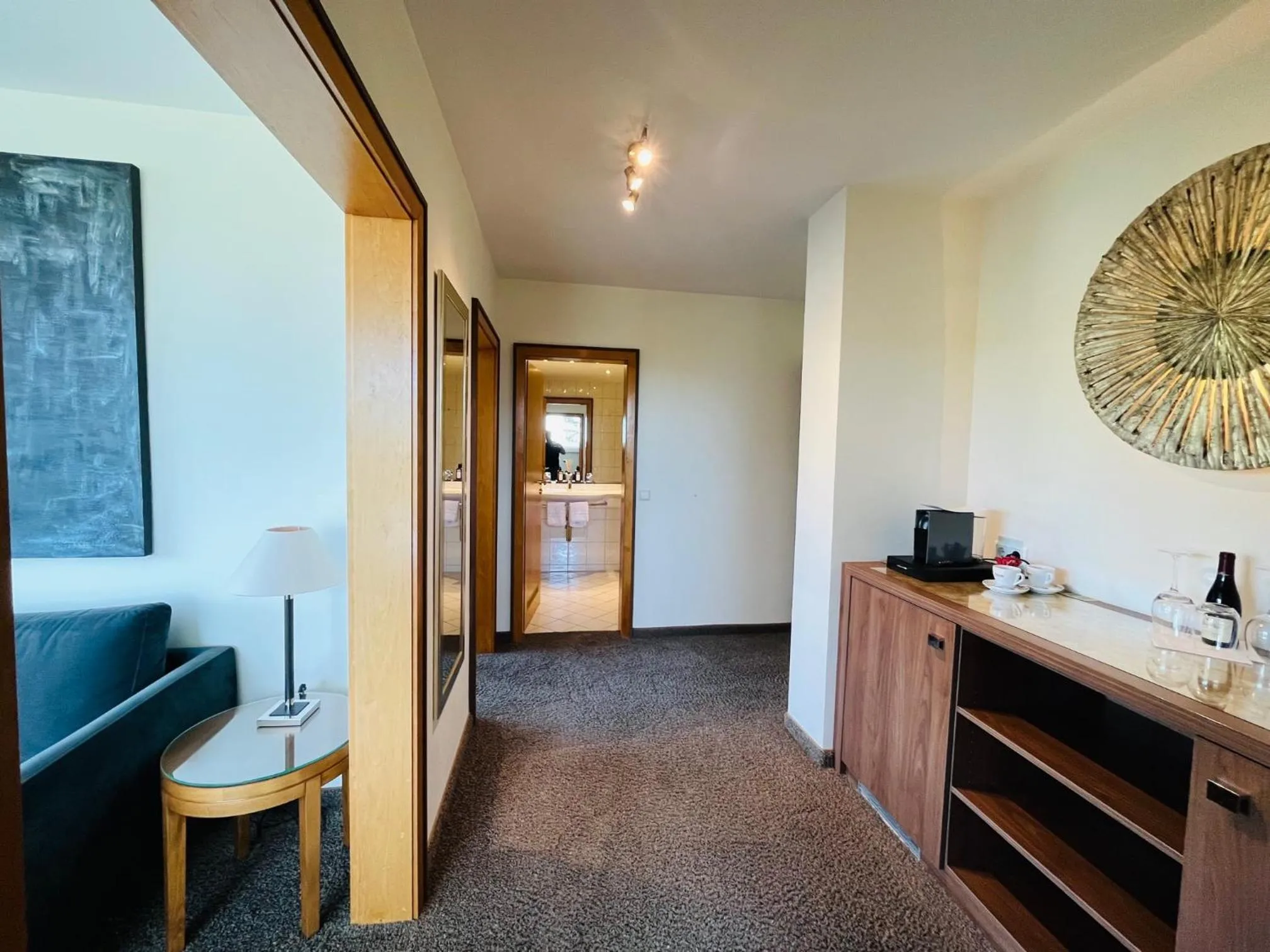 Living room in Hotel Schlossberg