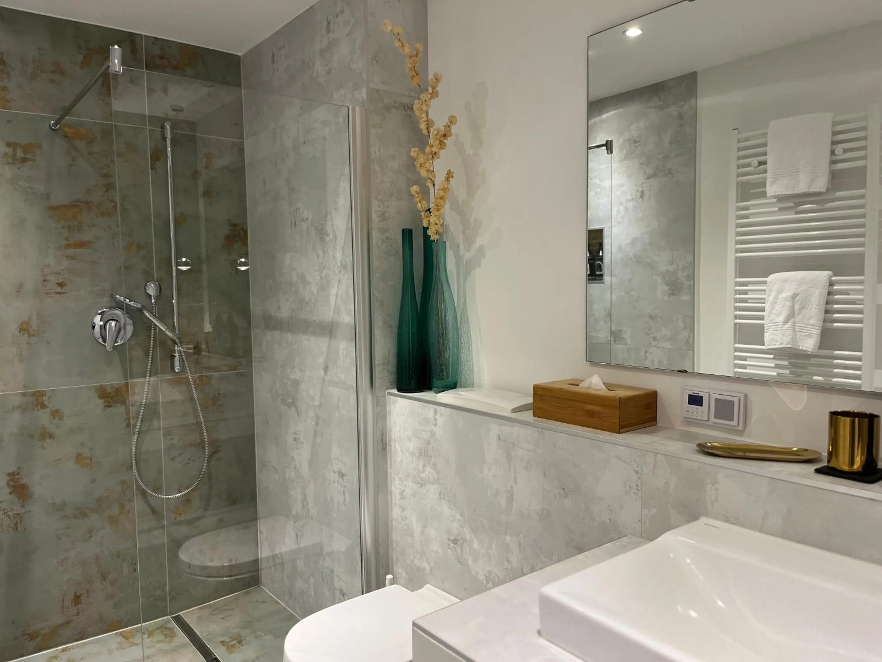 Bathroom in Hotel Schlossberg