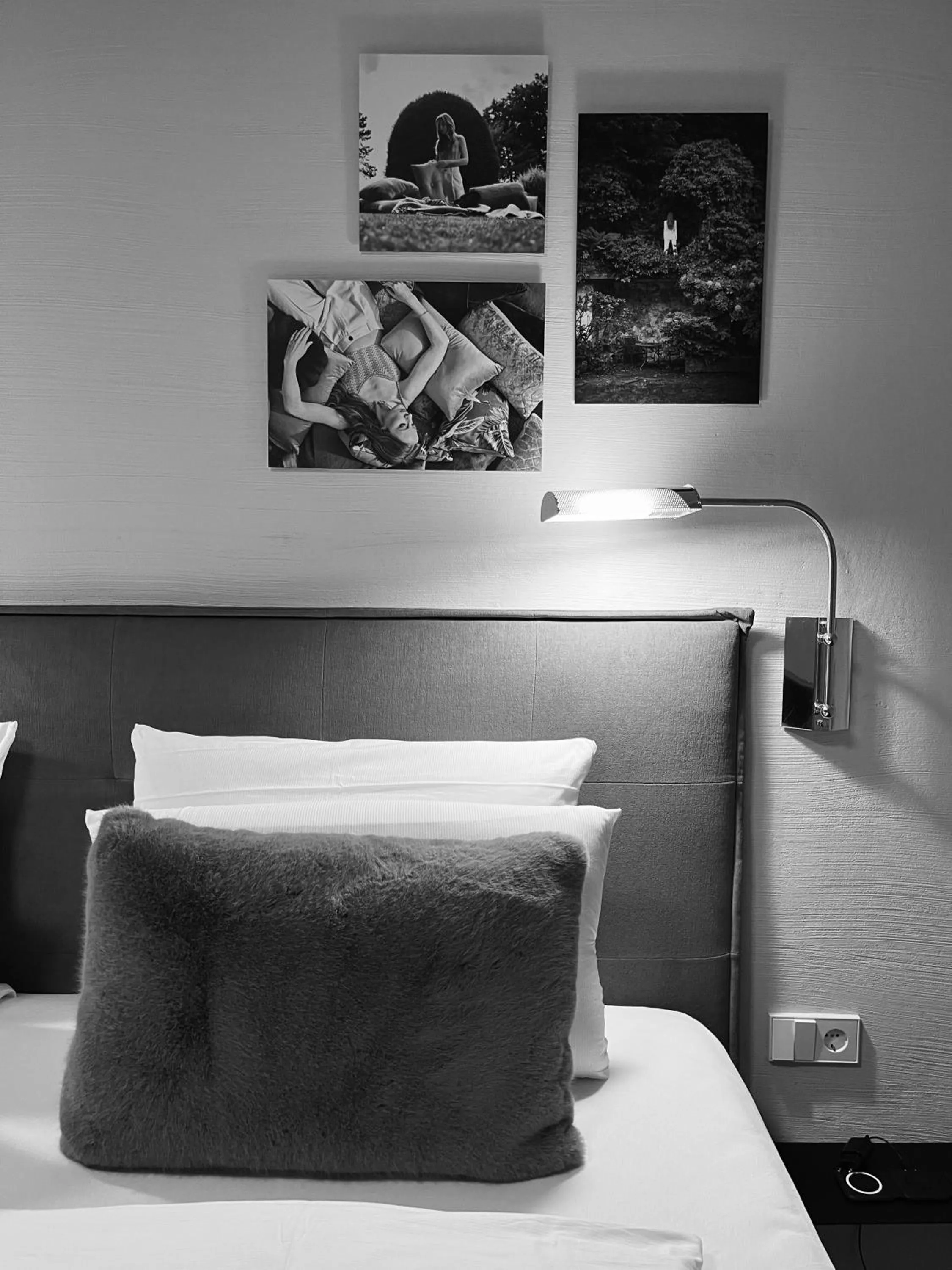Bedroom, Bed in Hotel Schlossberg