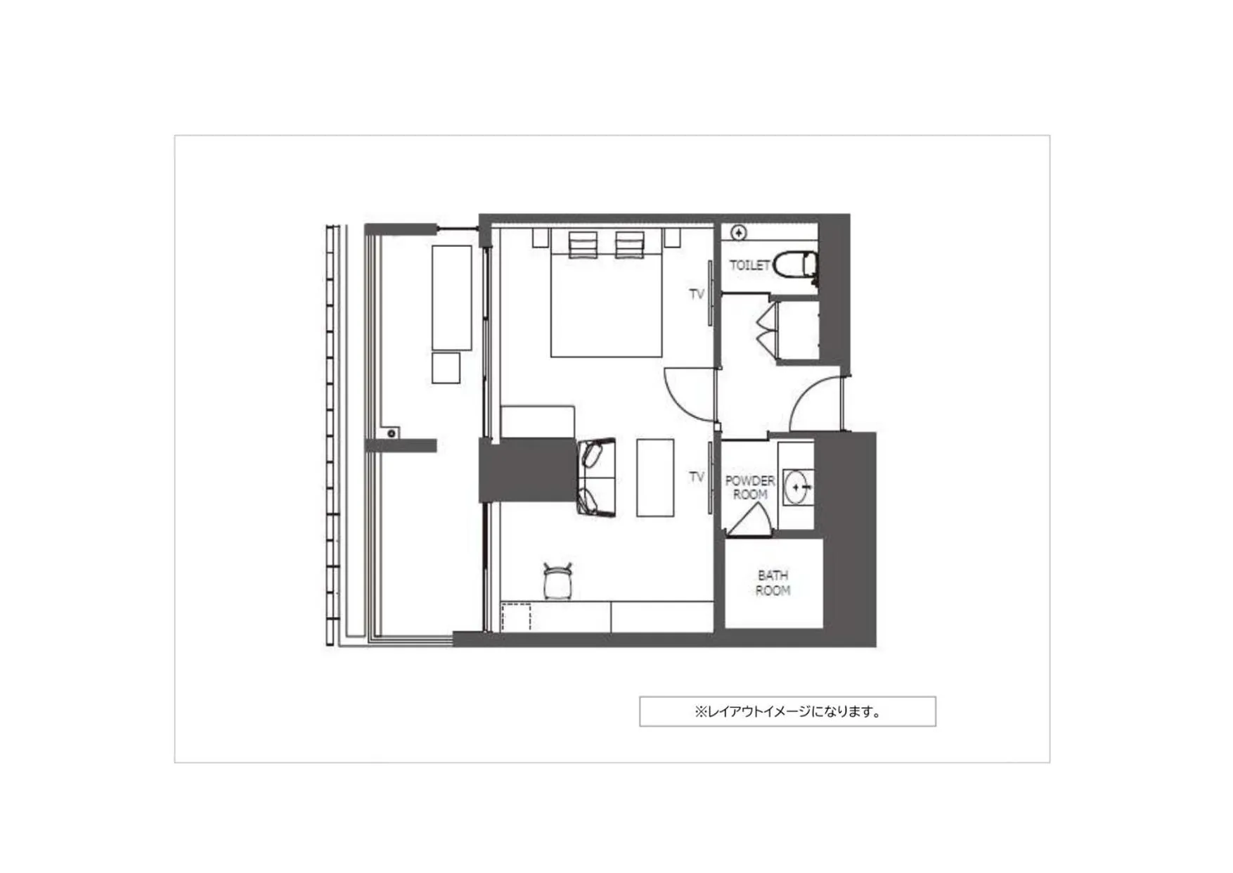 Deluxe Double Room with Balcony - single occupancy in PROSTYLE TERRACE NAHA