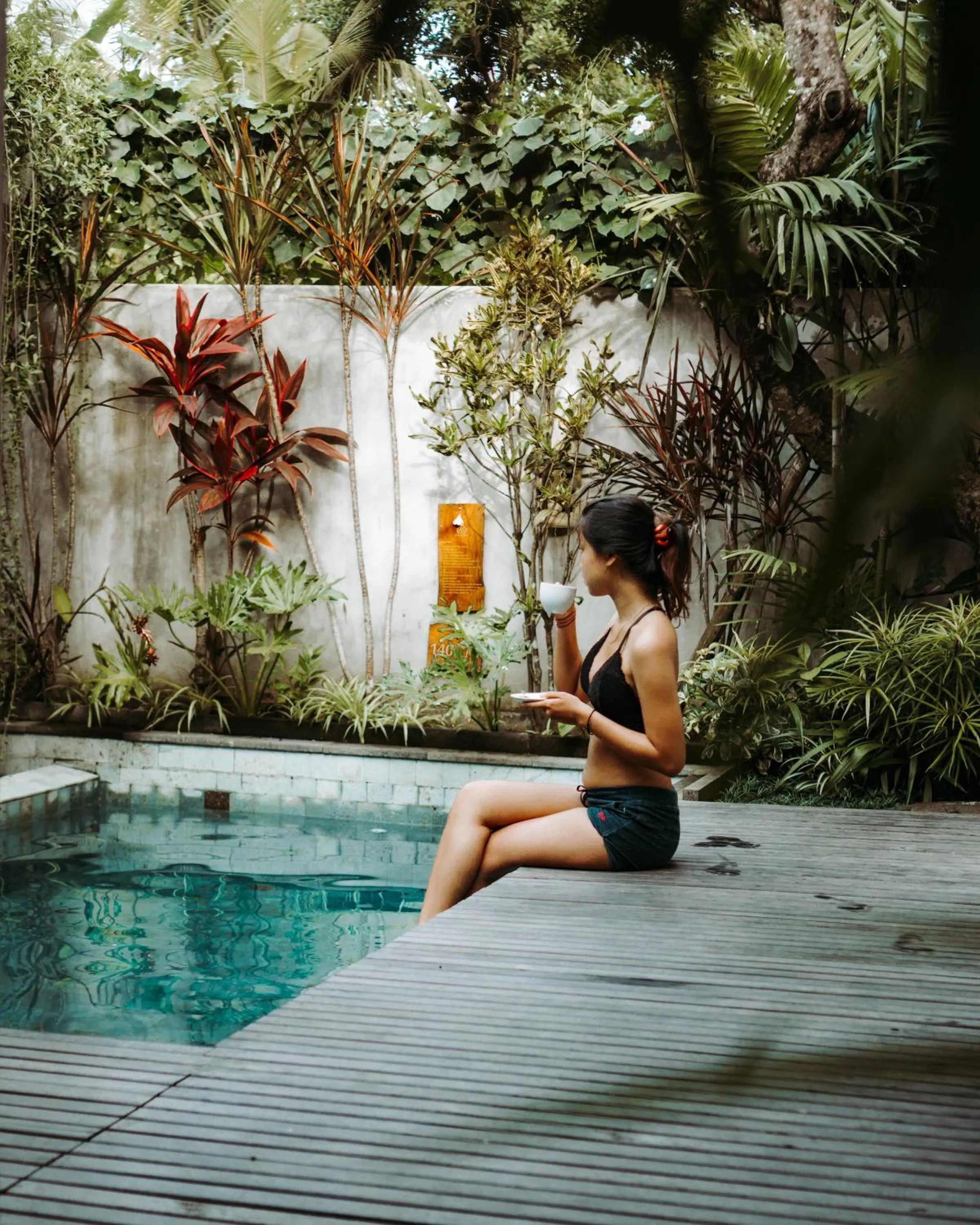 Balcony/Terrace in Reswaha Villas by GenuineHost