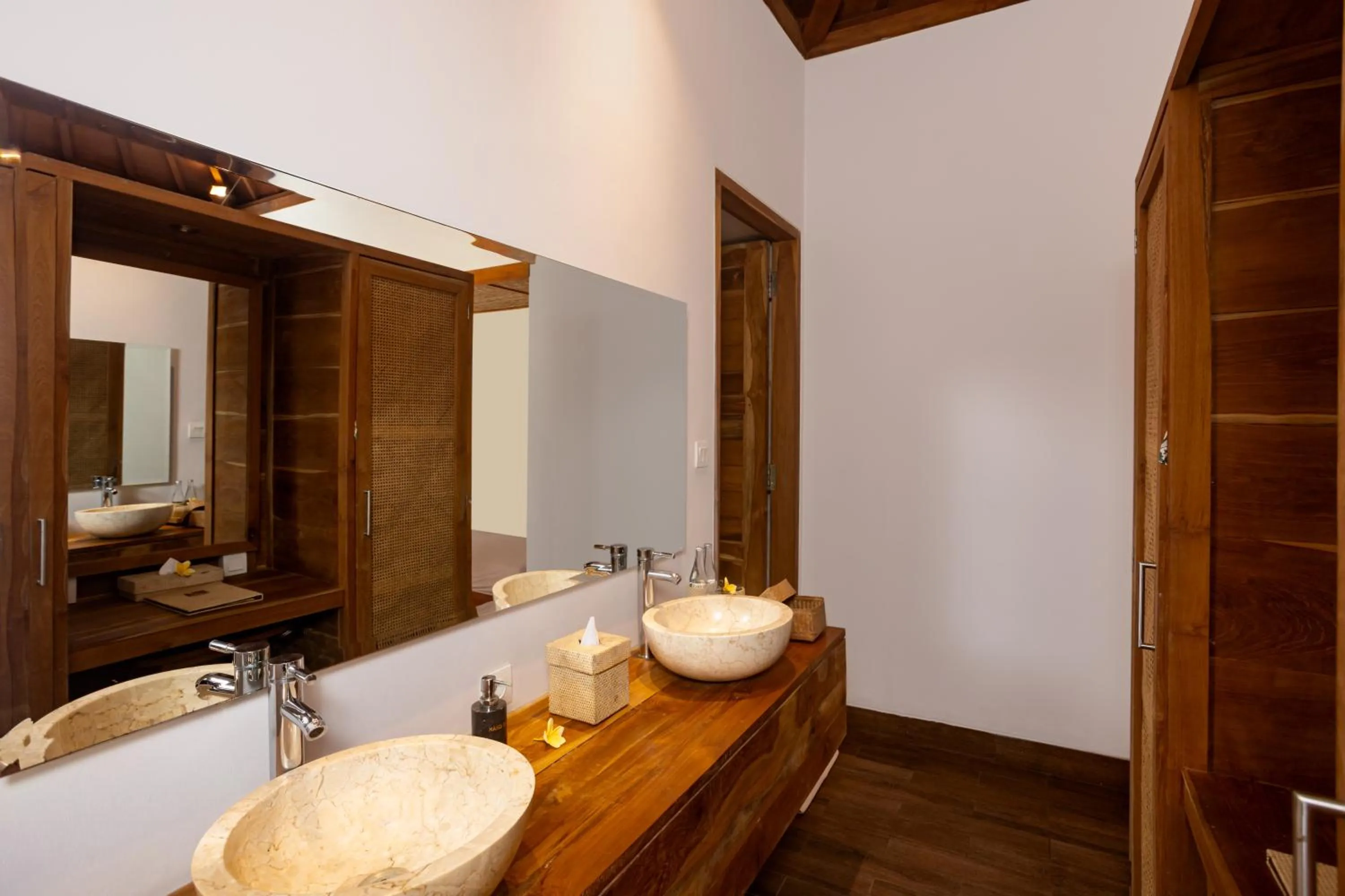 Bathroom in Reswaha Villas by GenuineHost